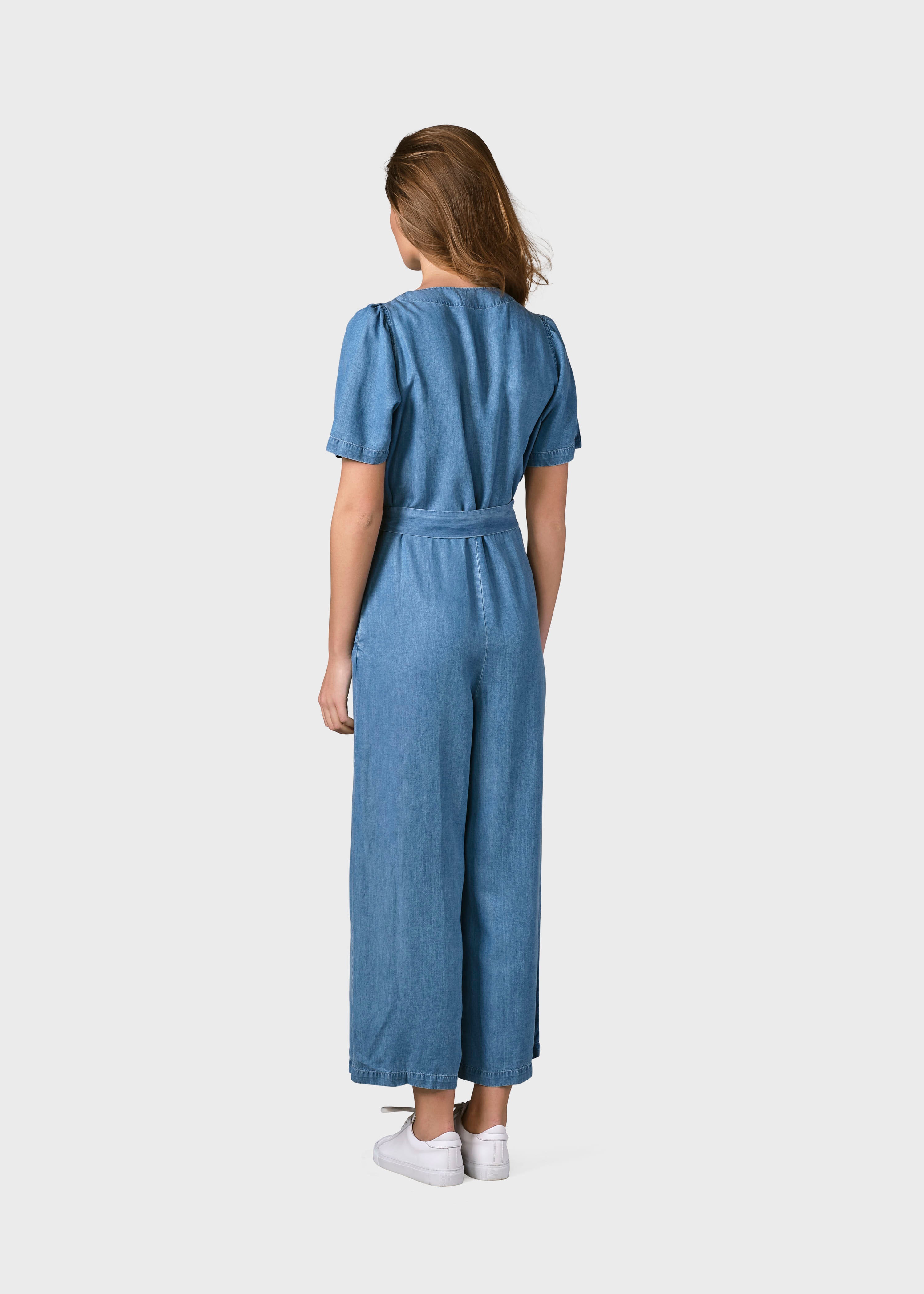 Leichter Damen-Jumpsuit Marna Hellblau