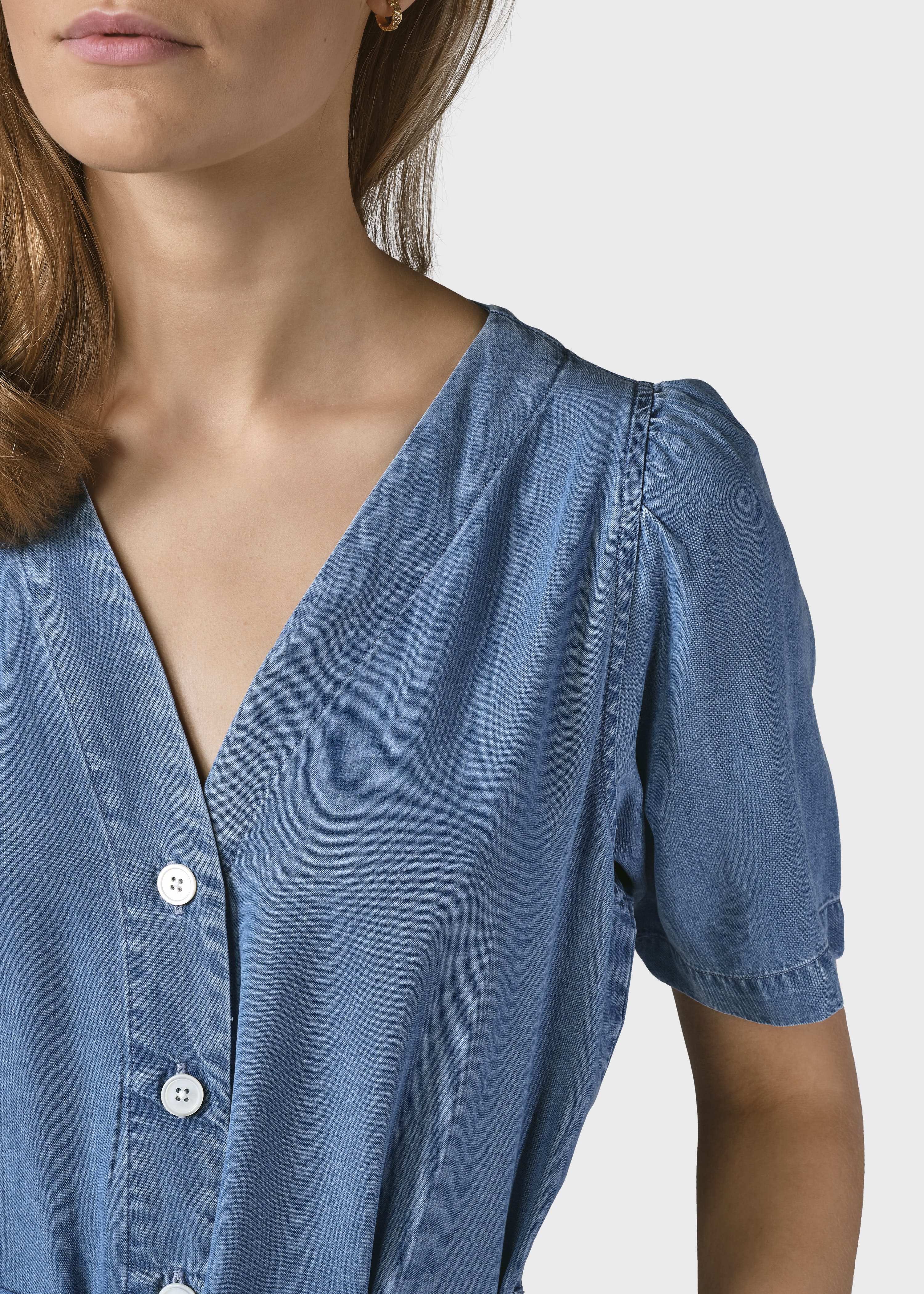 Leichter Damen-Jumpsuit Marna Hellblau