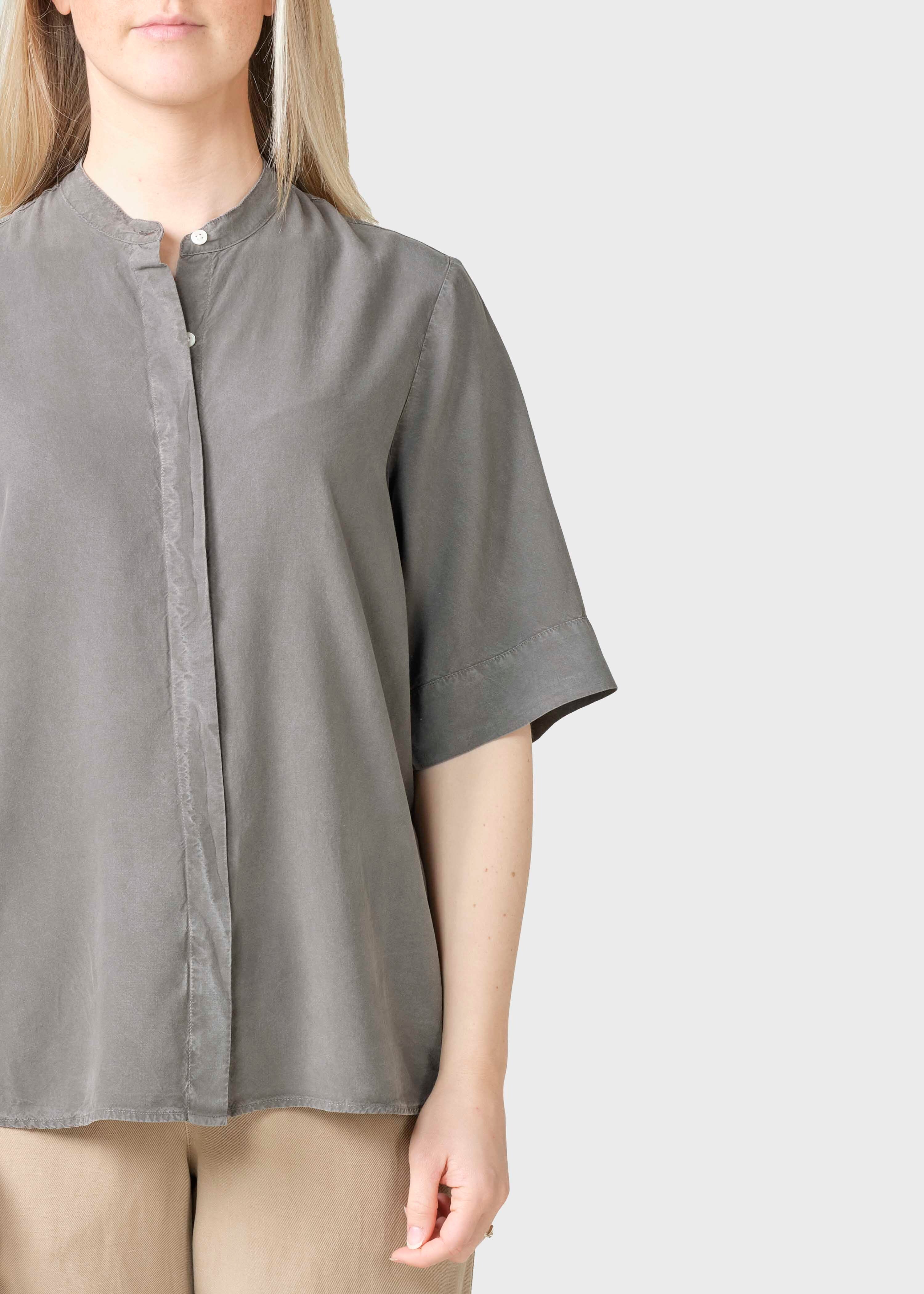 Lyocell Bluse Solrun Taupe