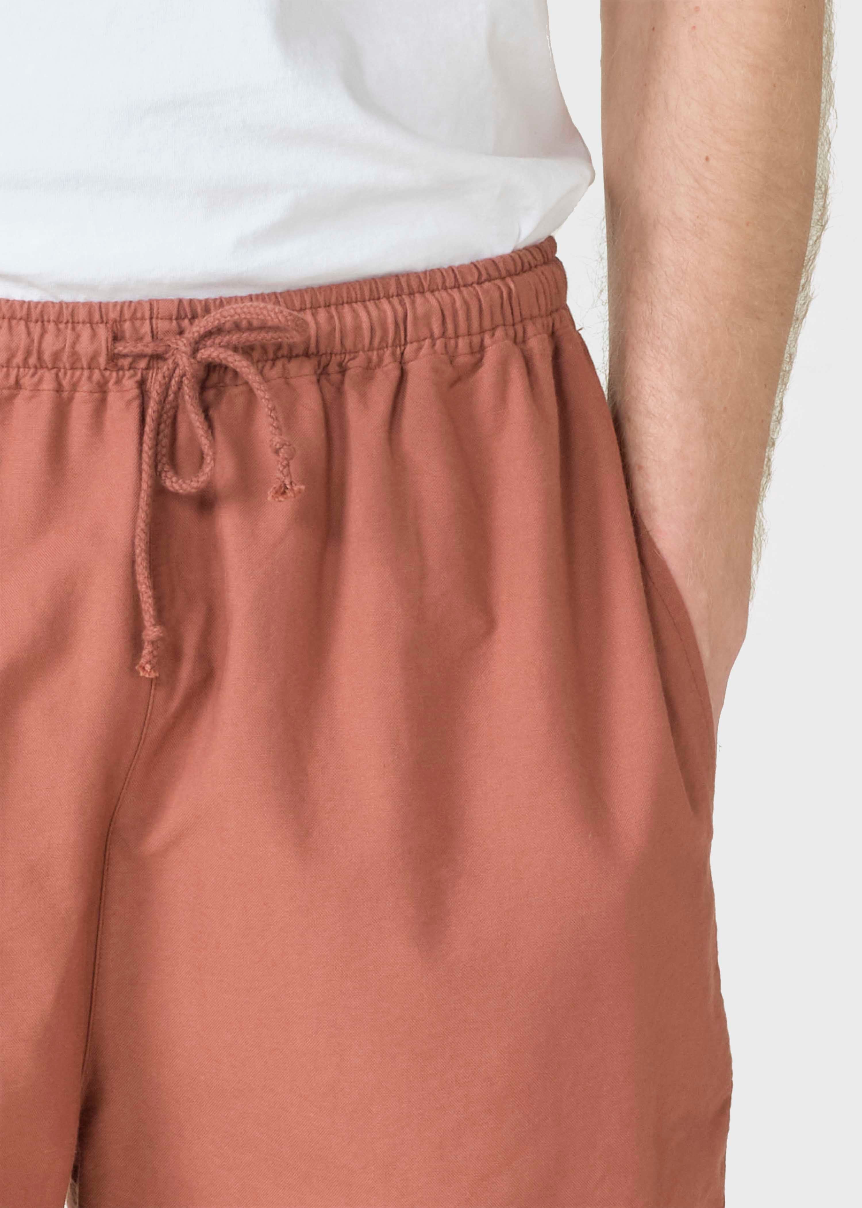 Short en coton bio Bertram Sienne