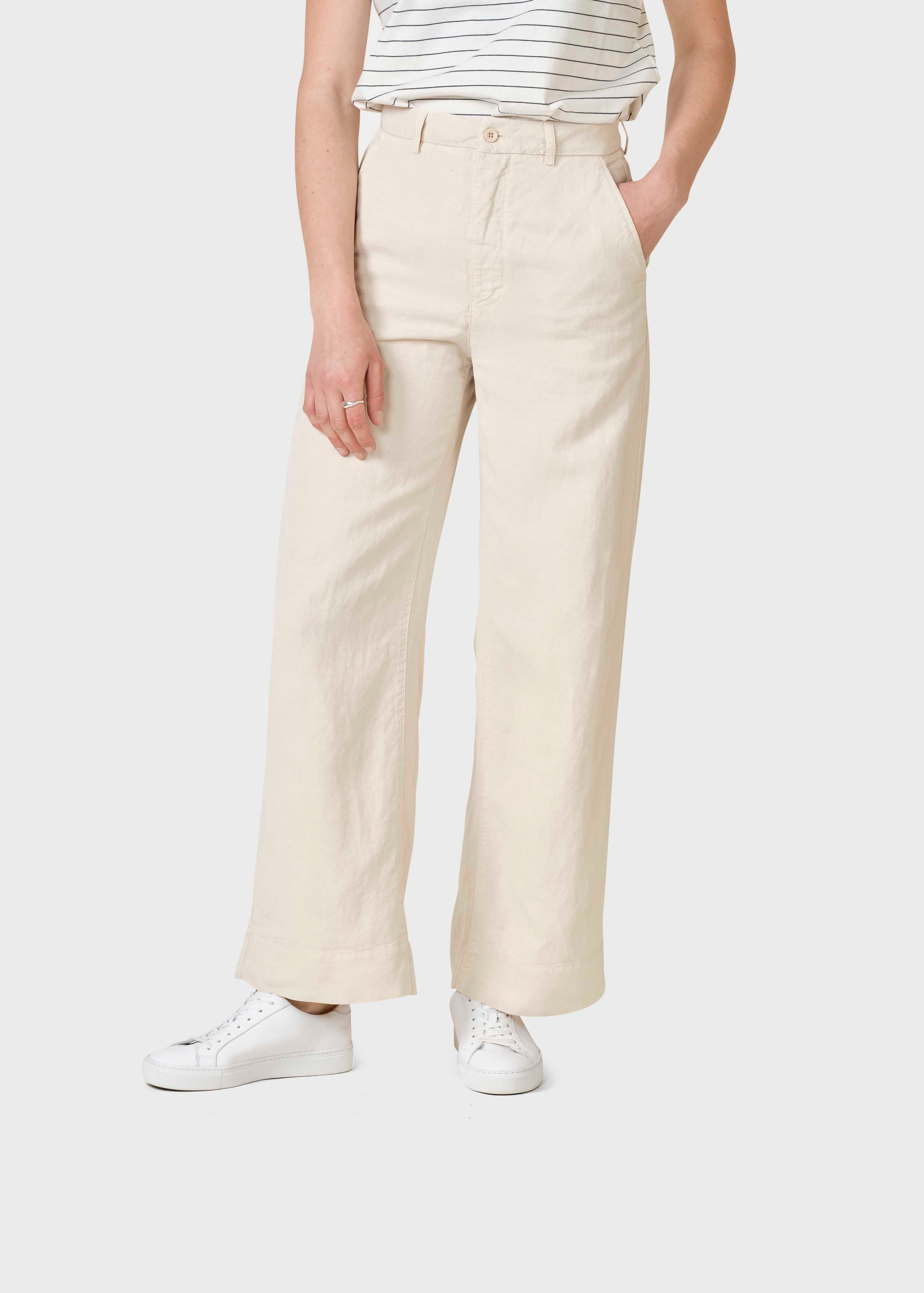 Women lyocell Pants Lydia Beige