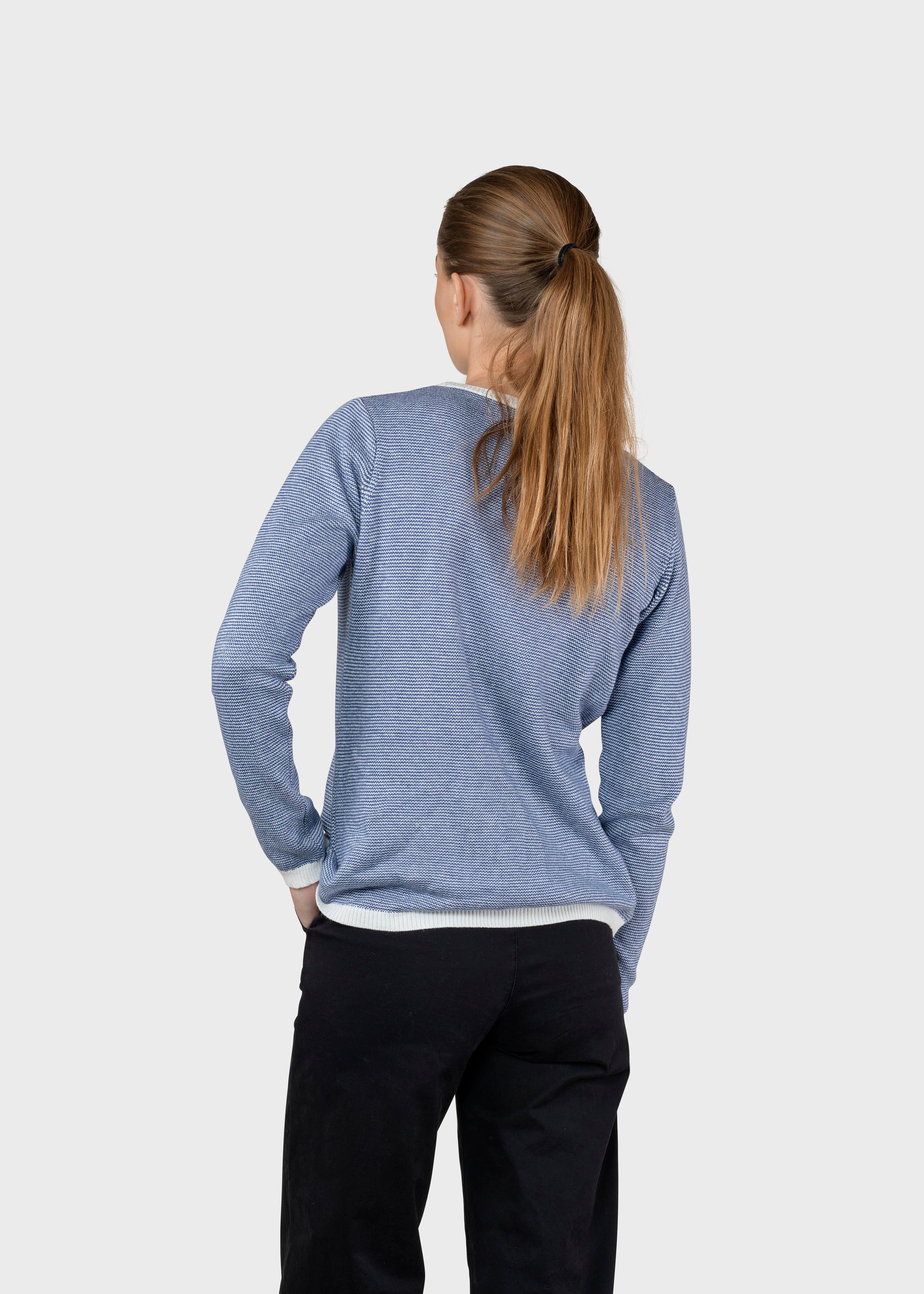 Blue striped fine sweater Rosa