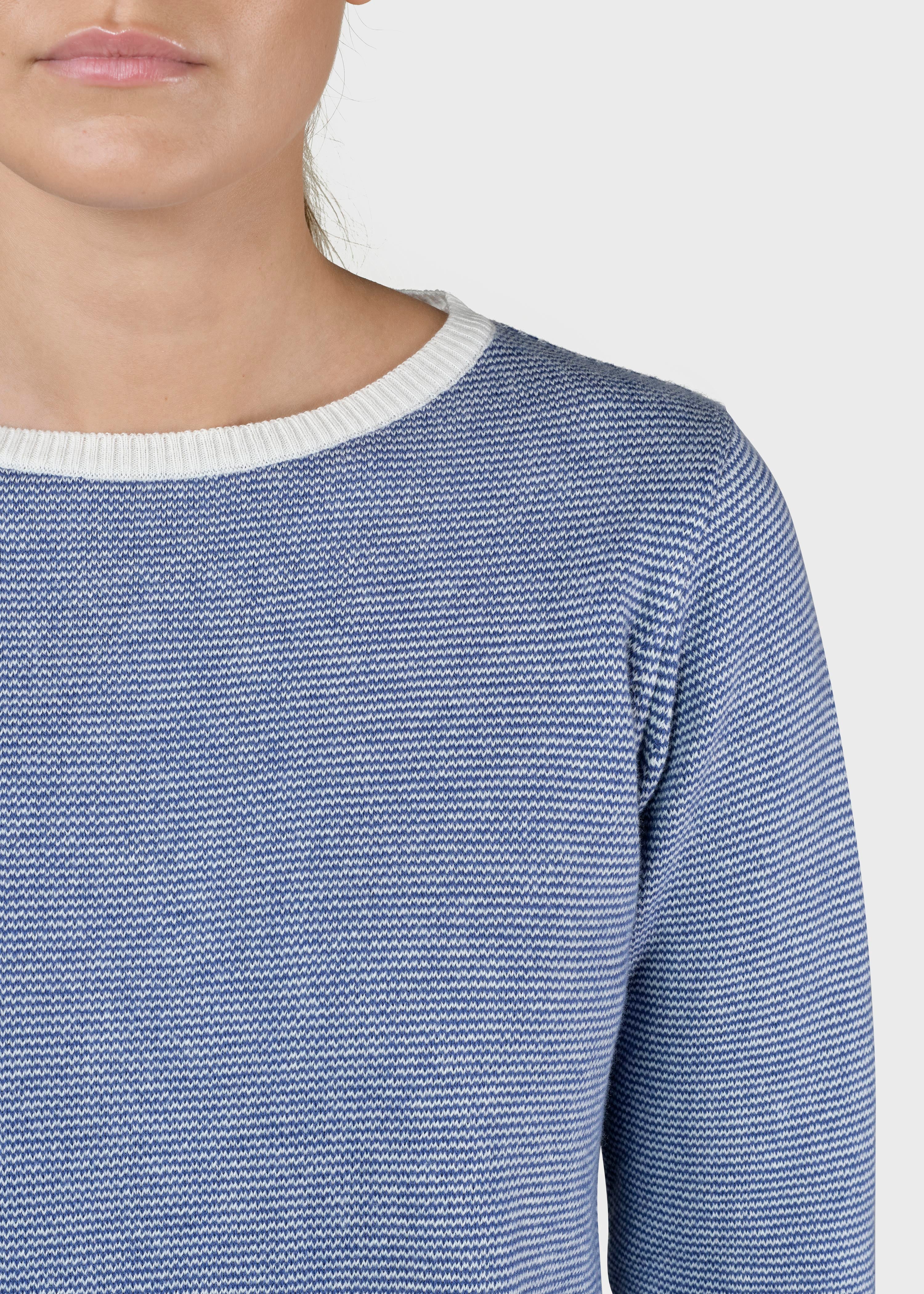Blue striped fine sweater Rosa