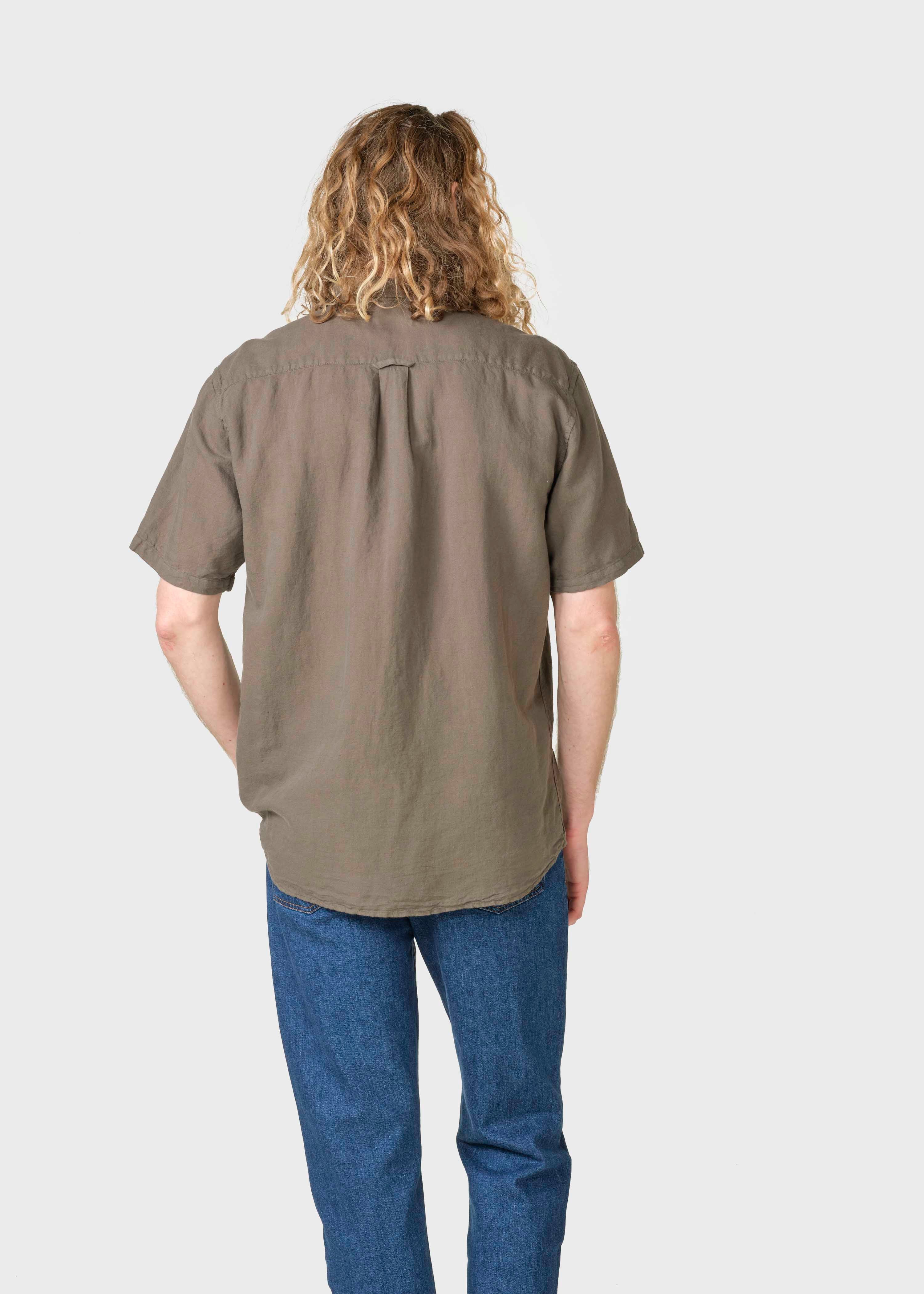 Chemisette en lin Mikkel Taupe