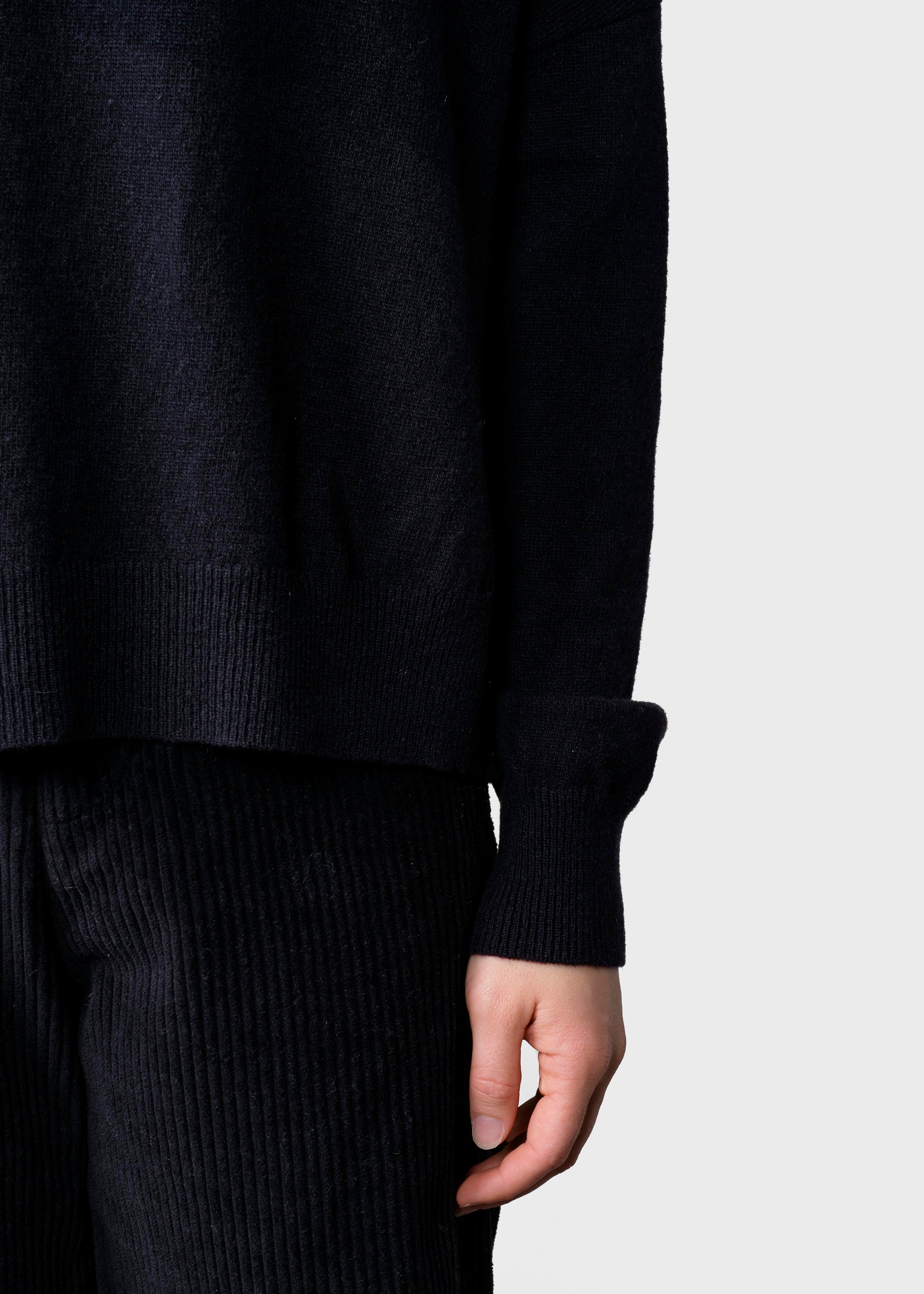 Women's Short Merino Knit Vanessa Black