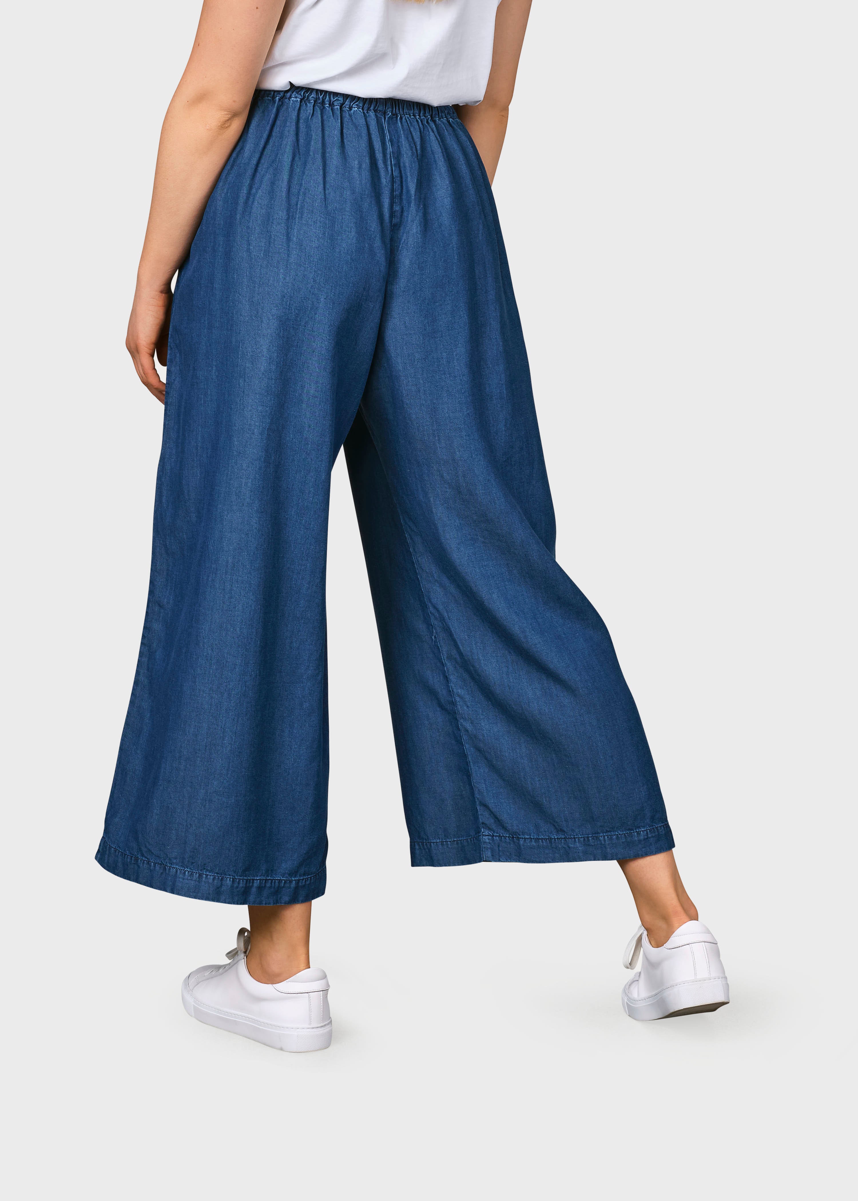 Weite Hose Leonora Blau