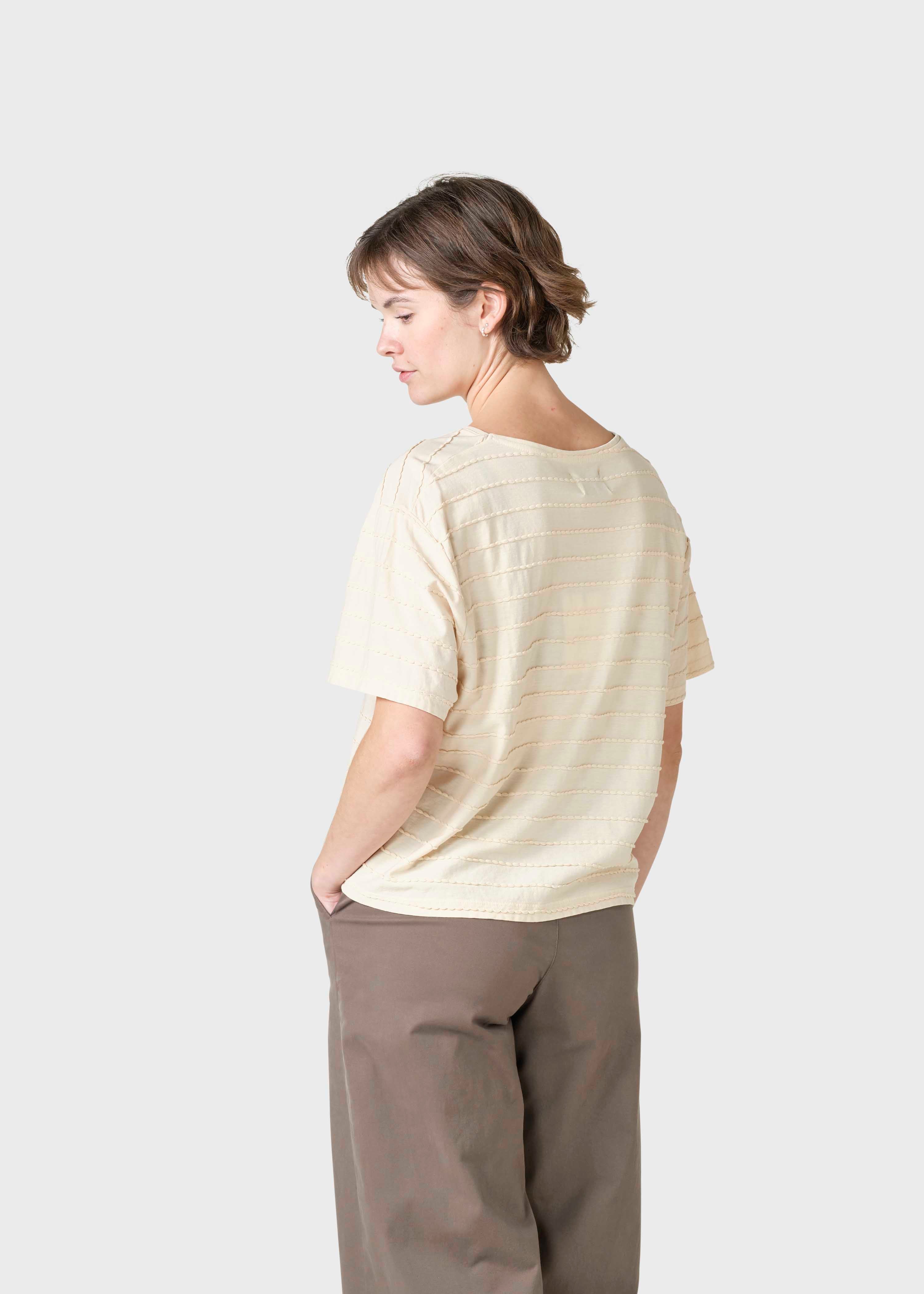 Harper Cream Organic Cotton T-Shirt