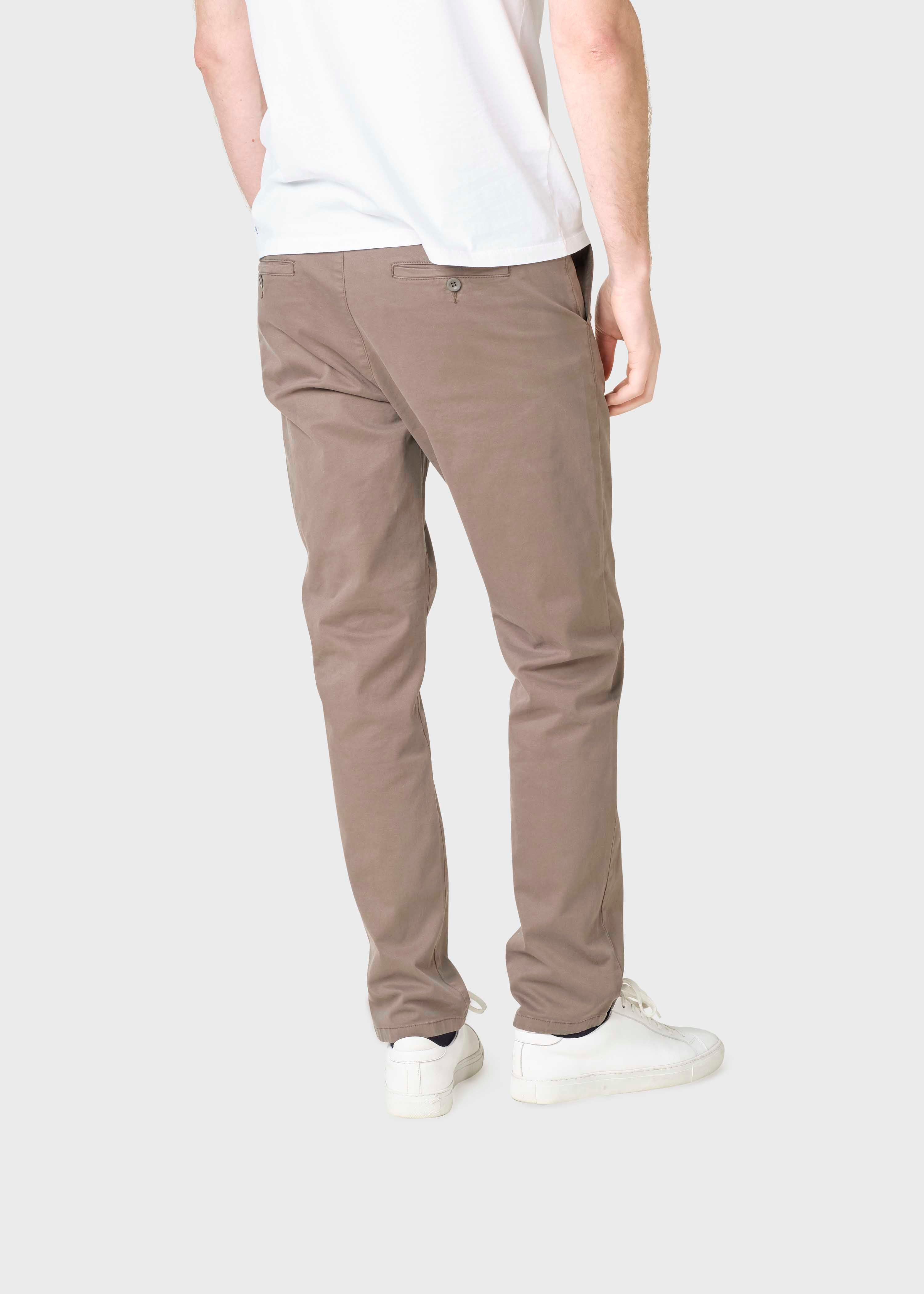 Chino en coton bio Allan Taupe