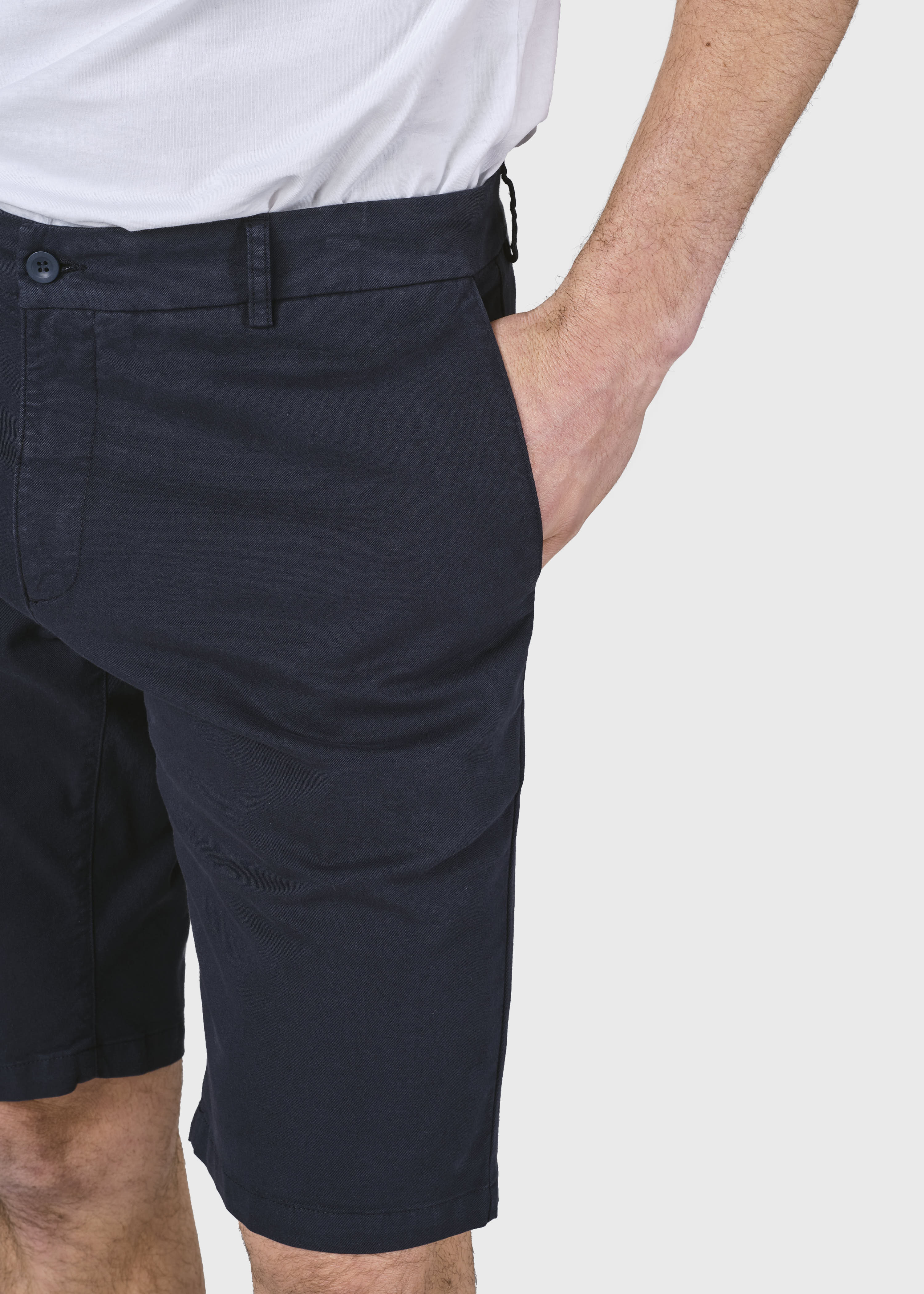 Short Navy chino en coton bio Magnus