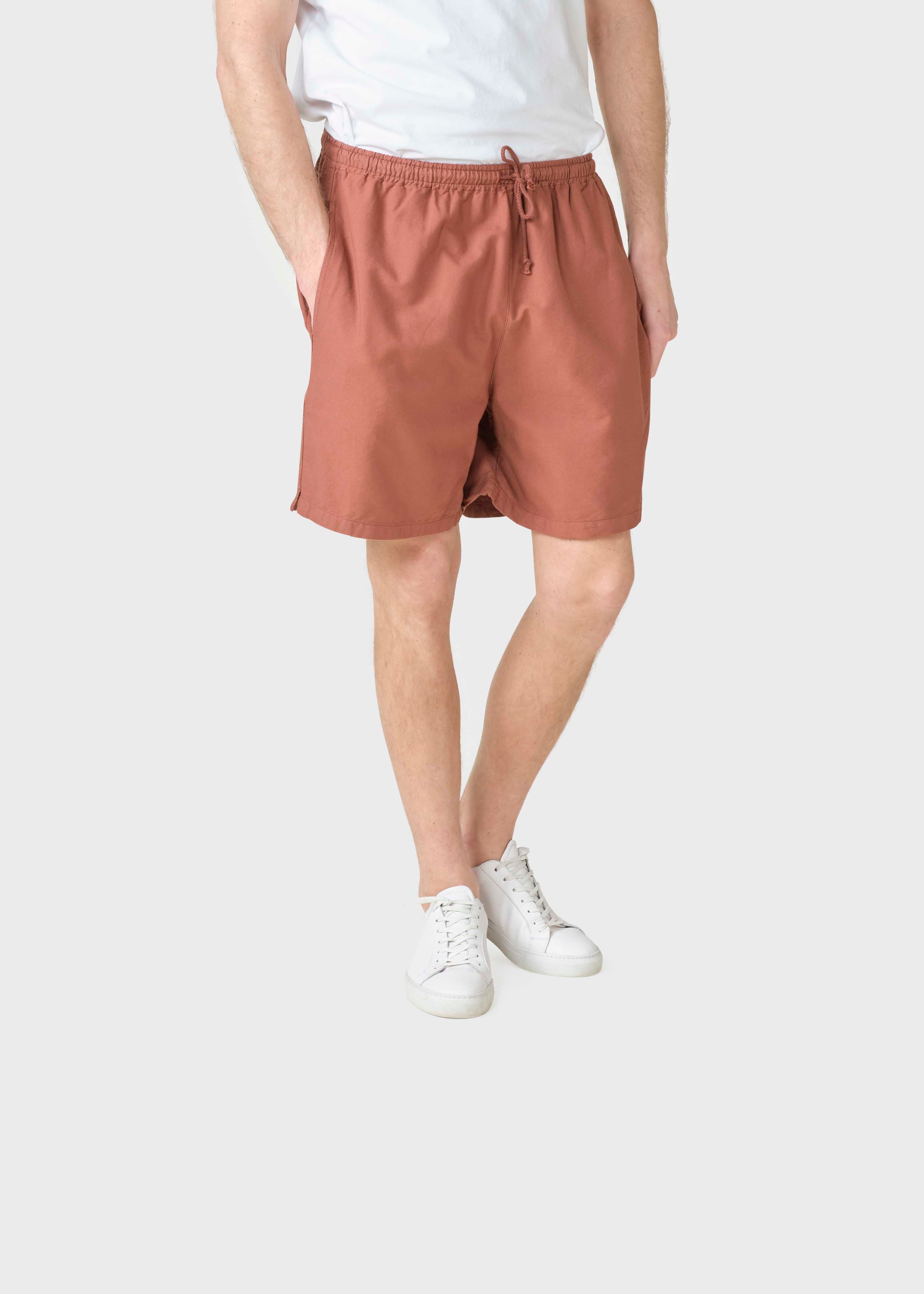 Short en coton bio Bertram Sienne