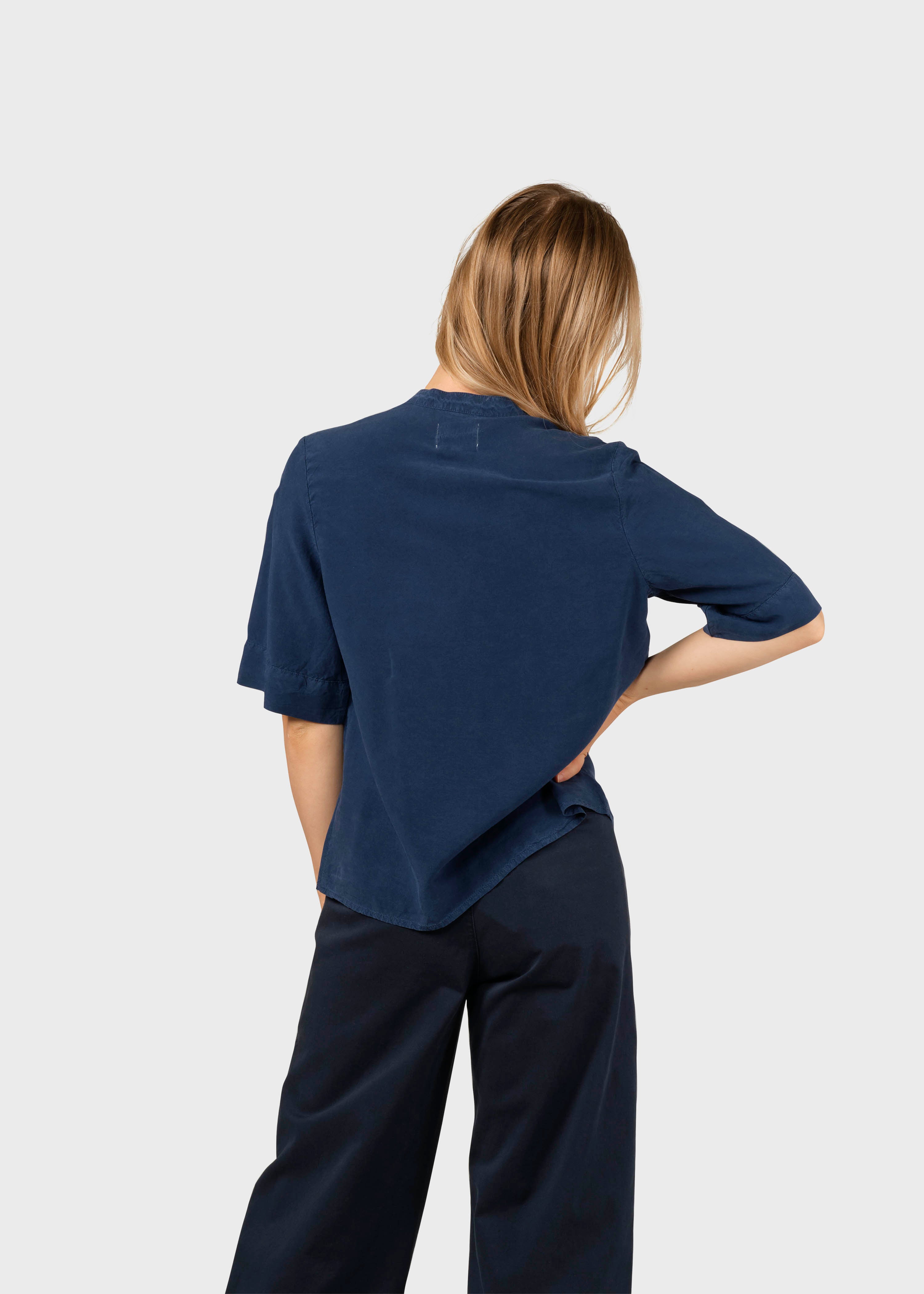 Lyocell Bluse Solrun Ocean