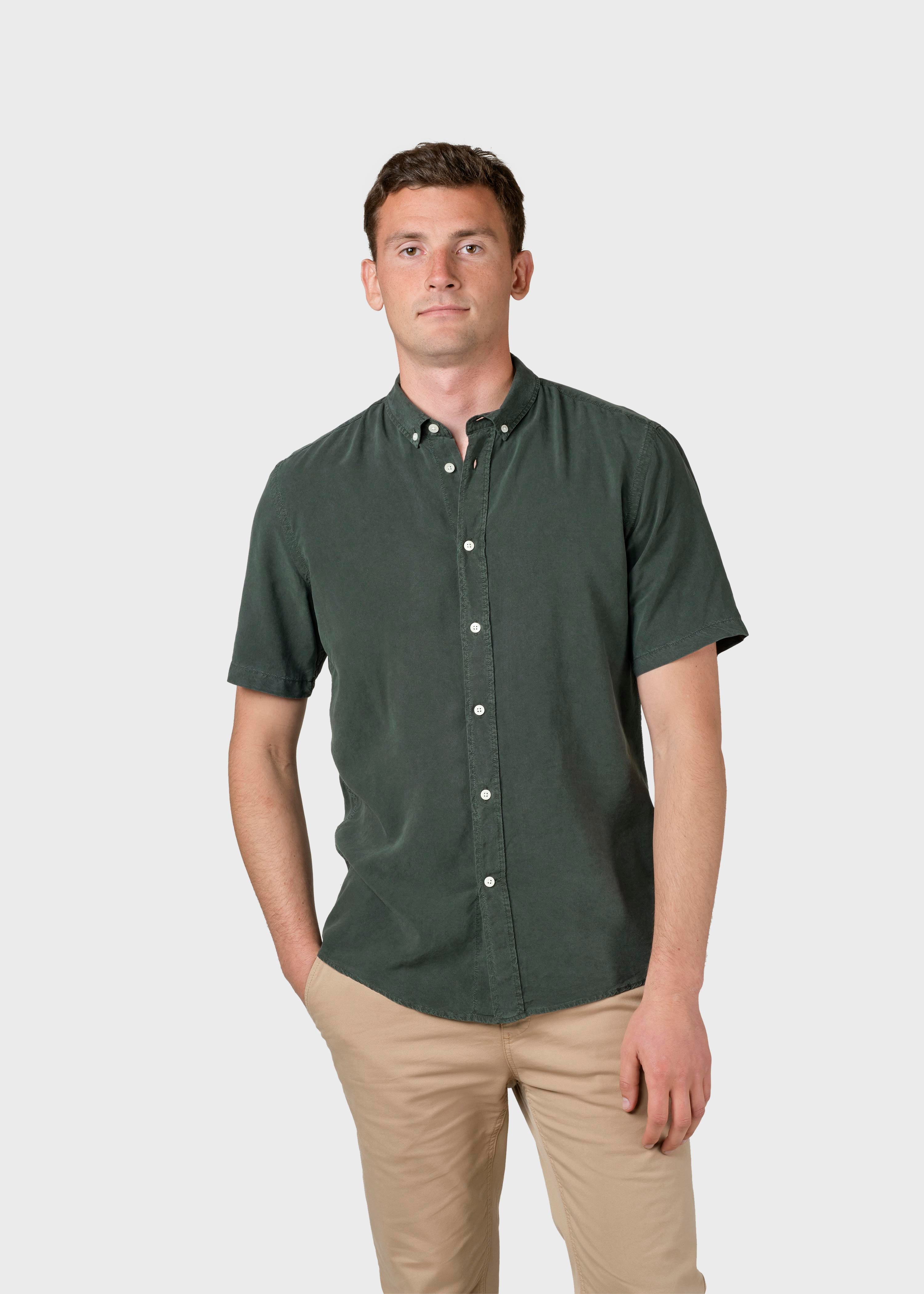Short Sleeve Shirt Mikkel Olive