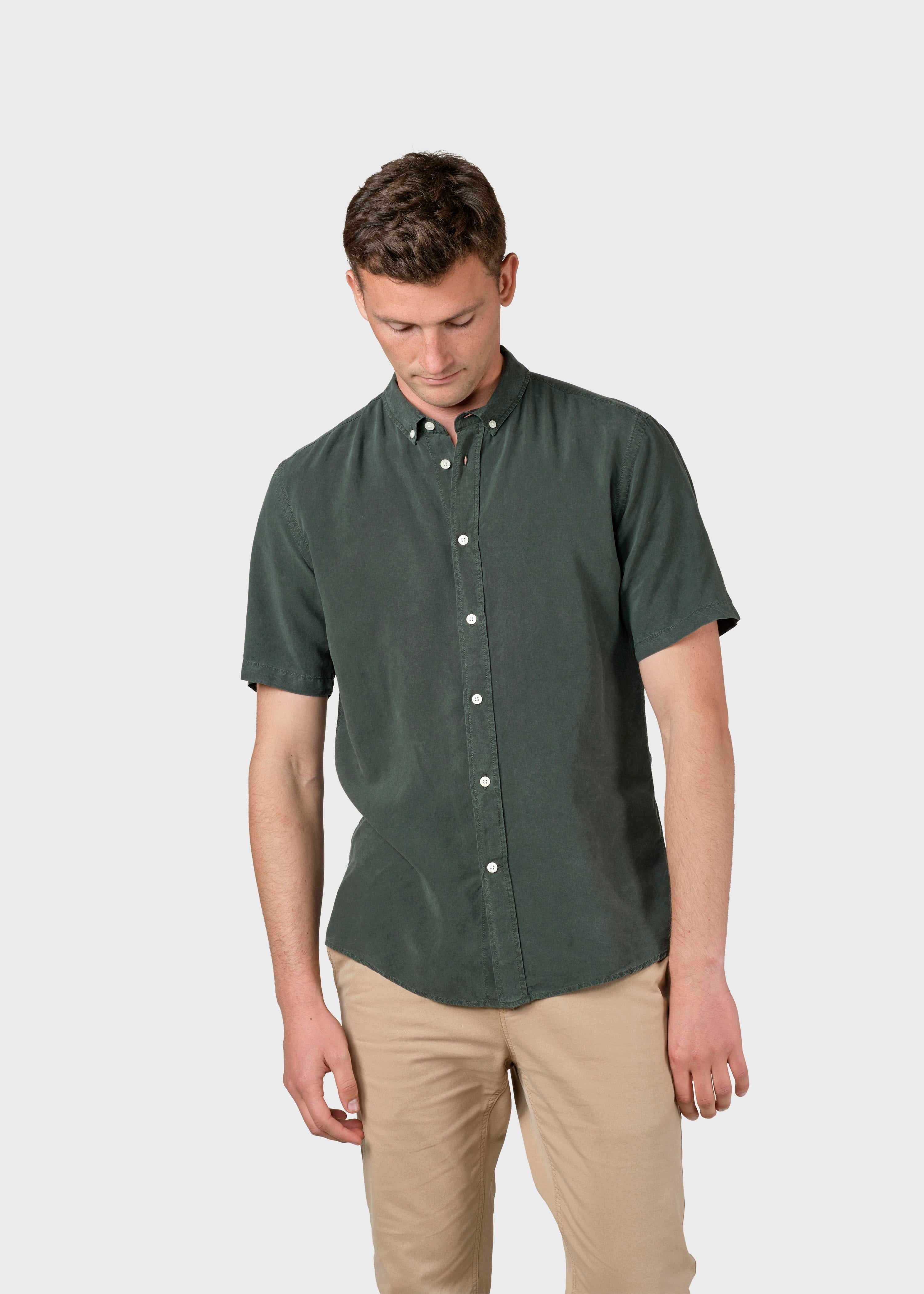 Short Sleeve Shirt Mikkel Olive