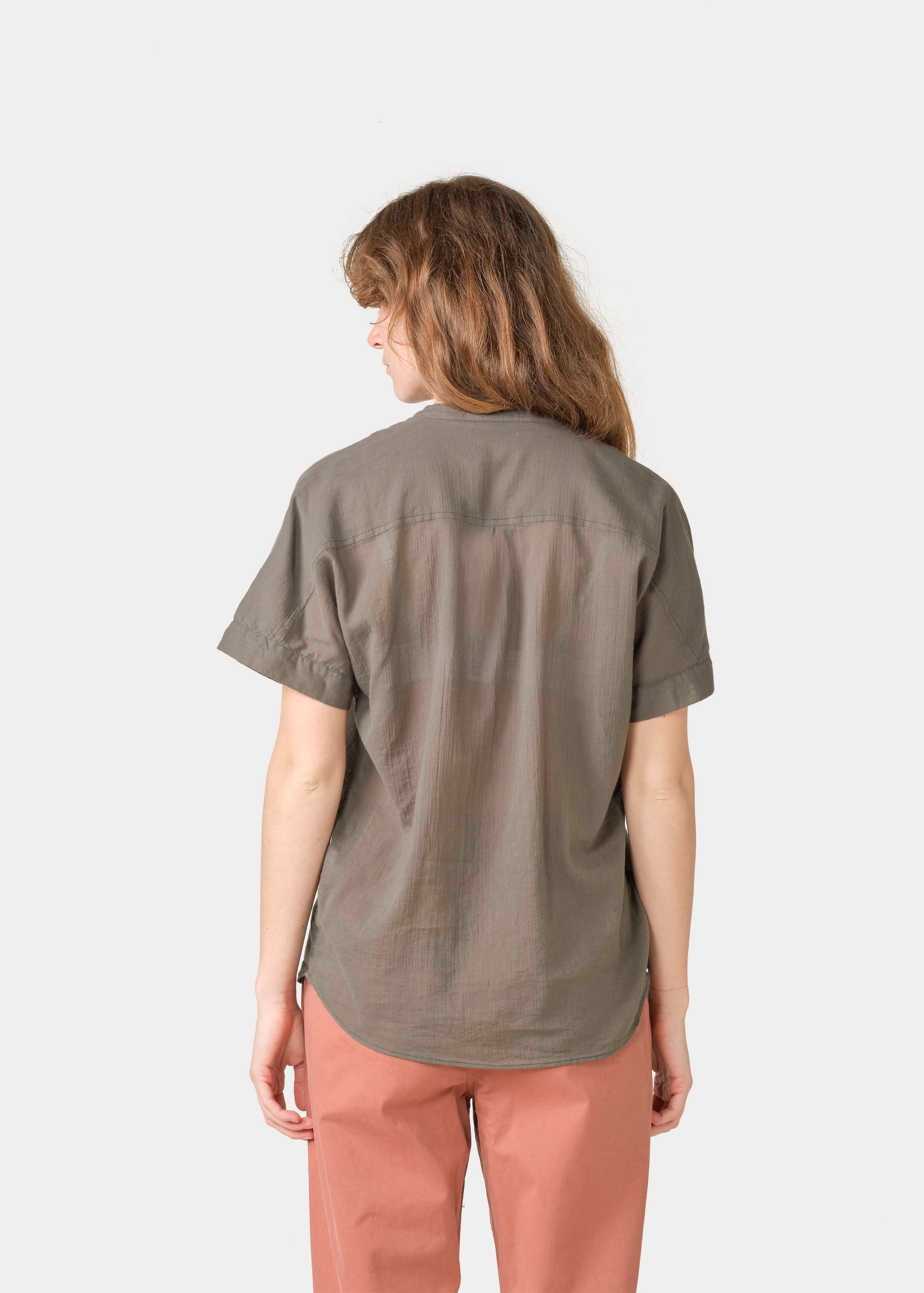 Damenbluse Mille Taupe