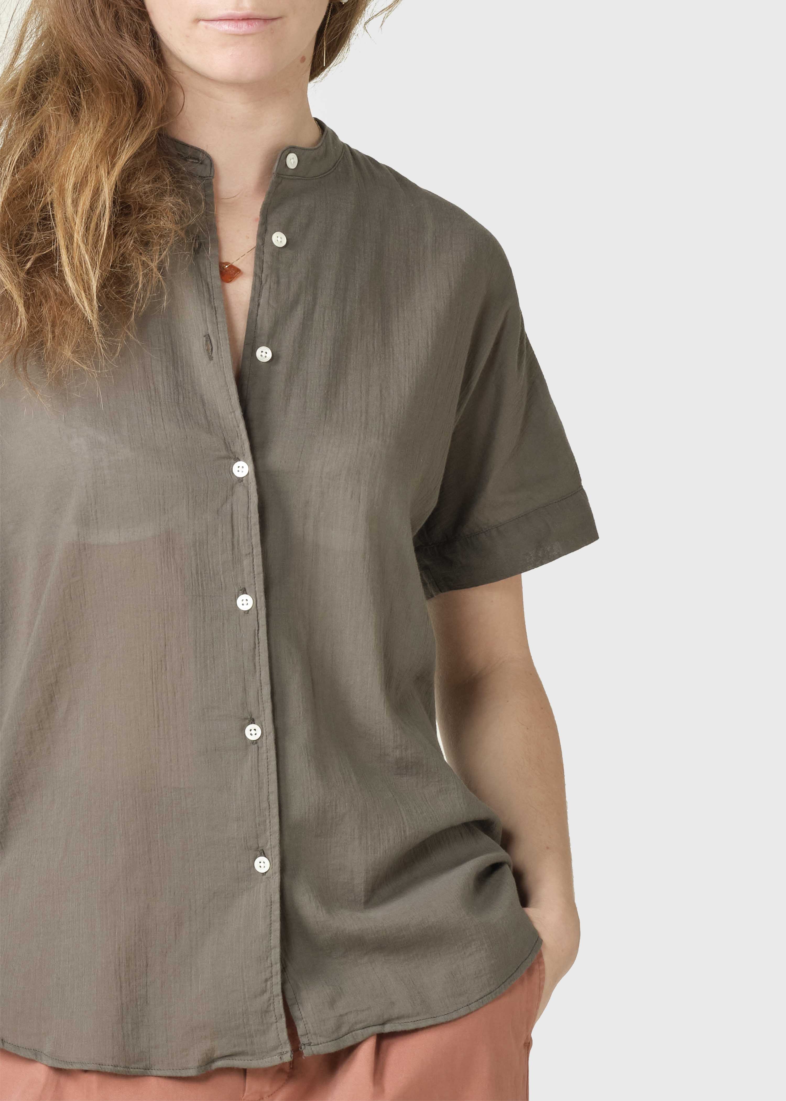 Damenbluse Mille Taupe