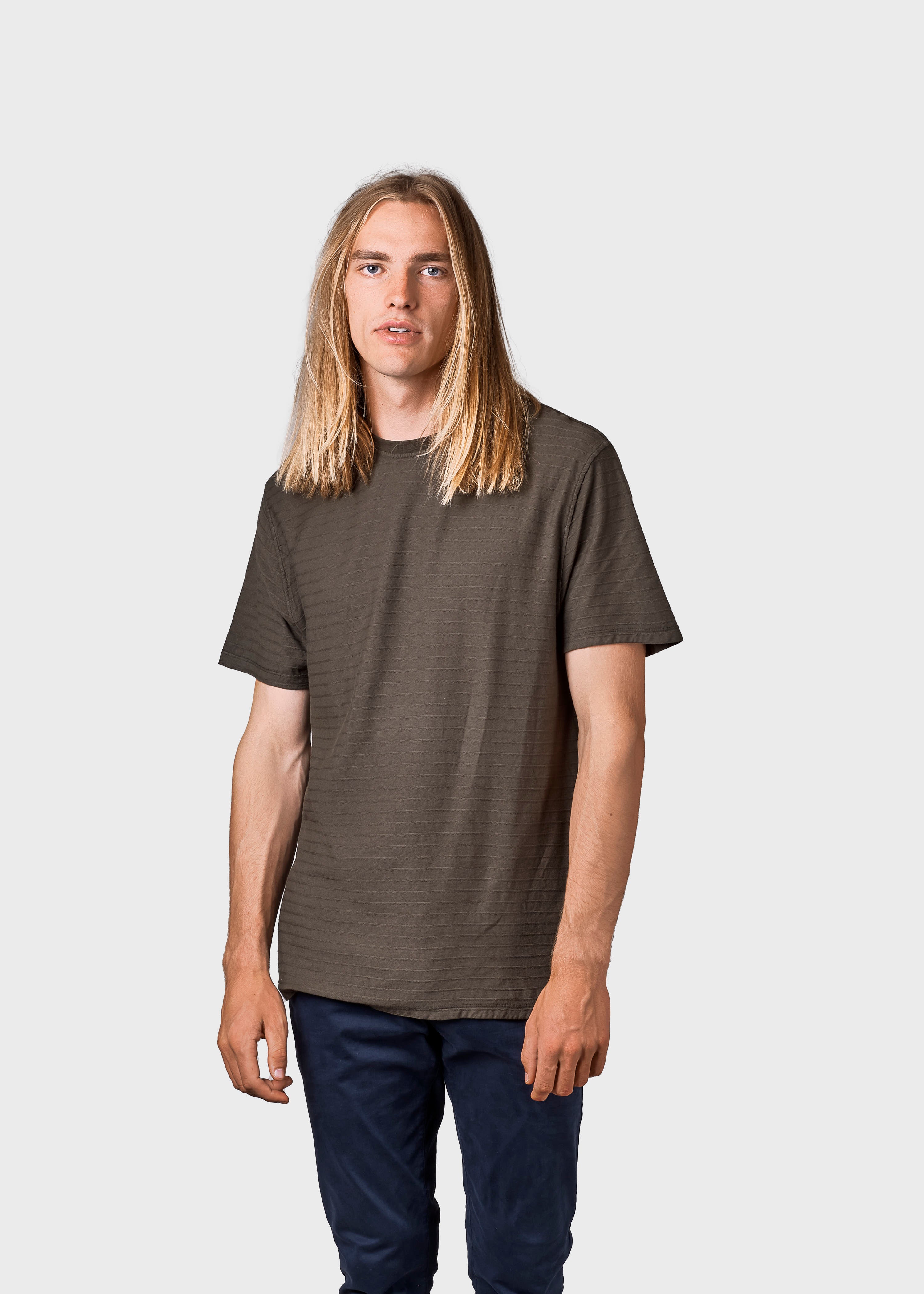 T-Shirt Homme en coton bio Lauge Olive