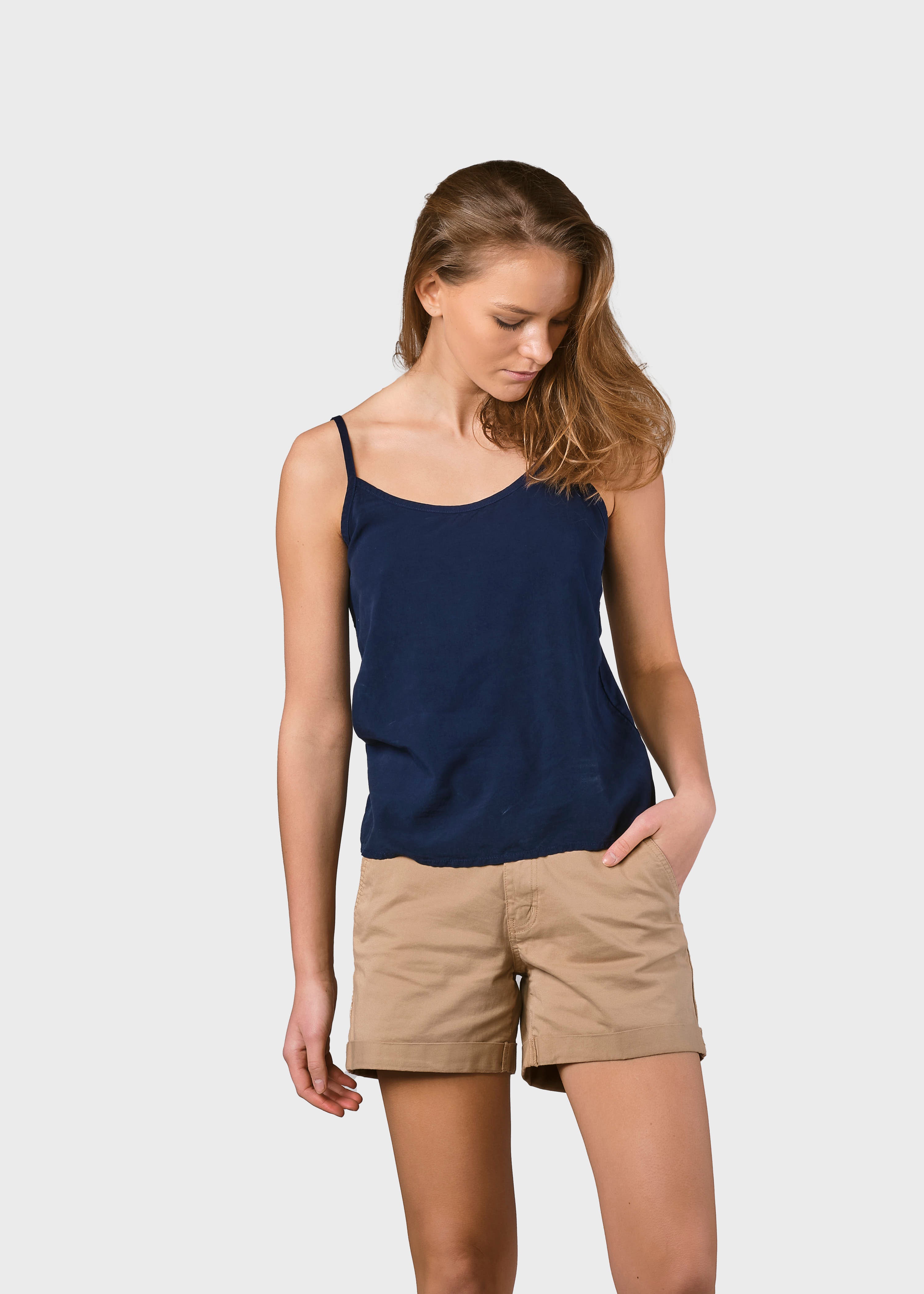 Lyocell Tank Top Lili Blue Ocean