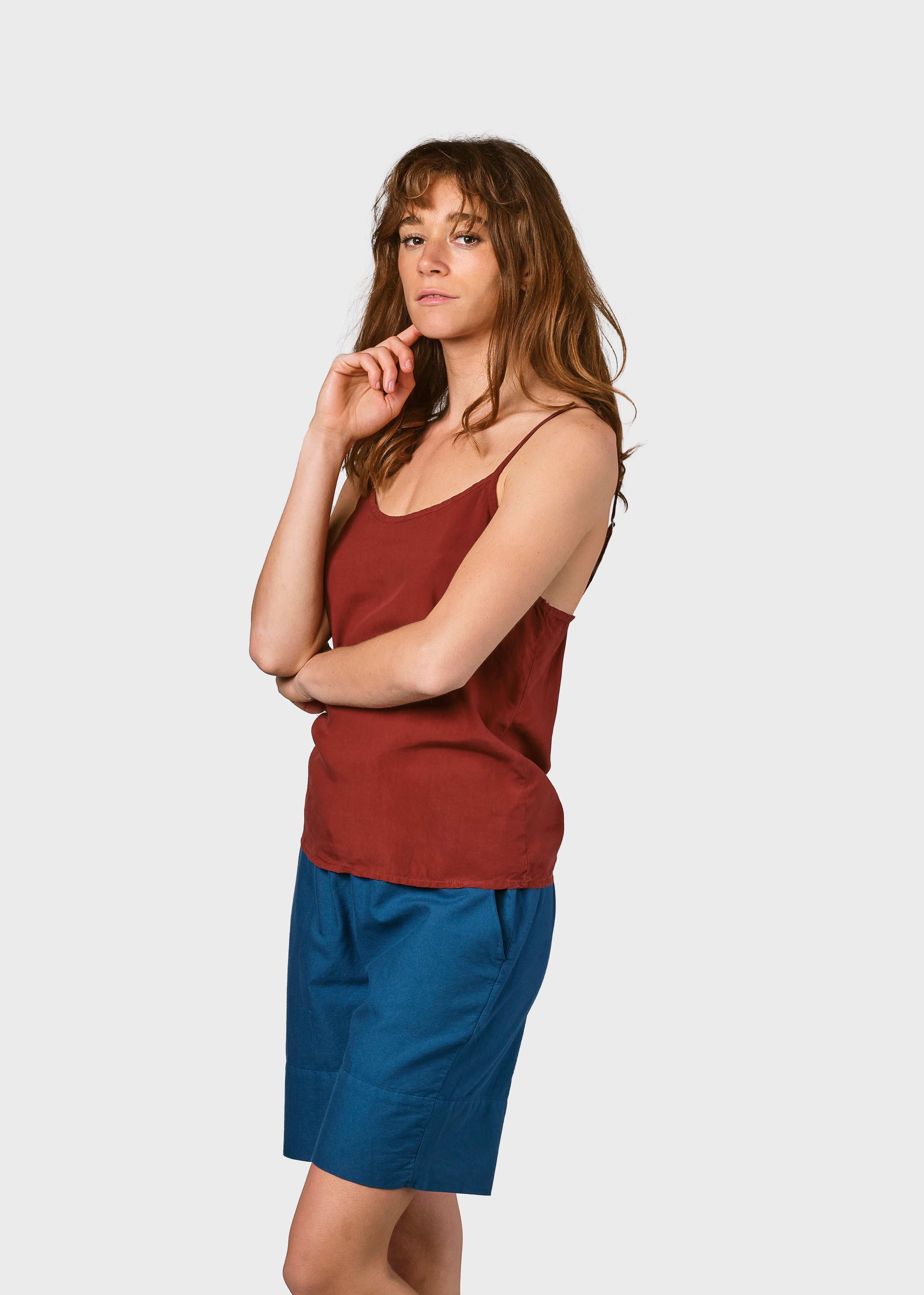 Lyocell Tank Top Lili Terracotta