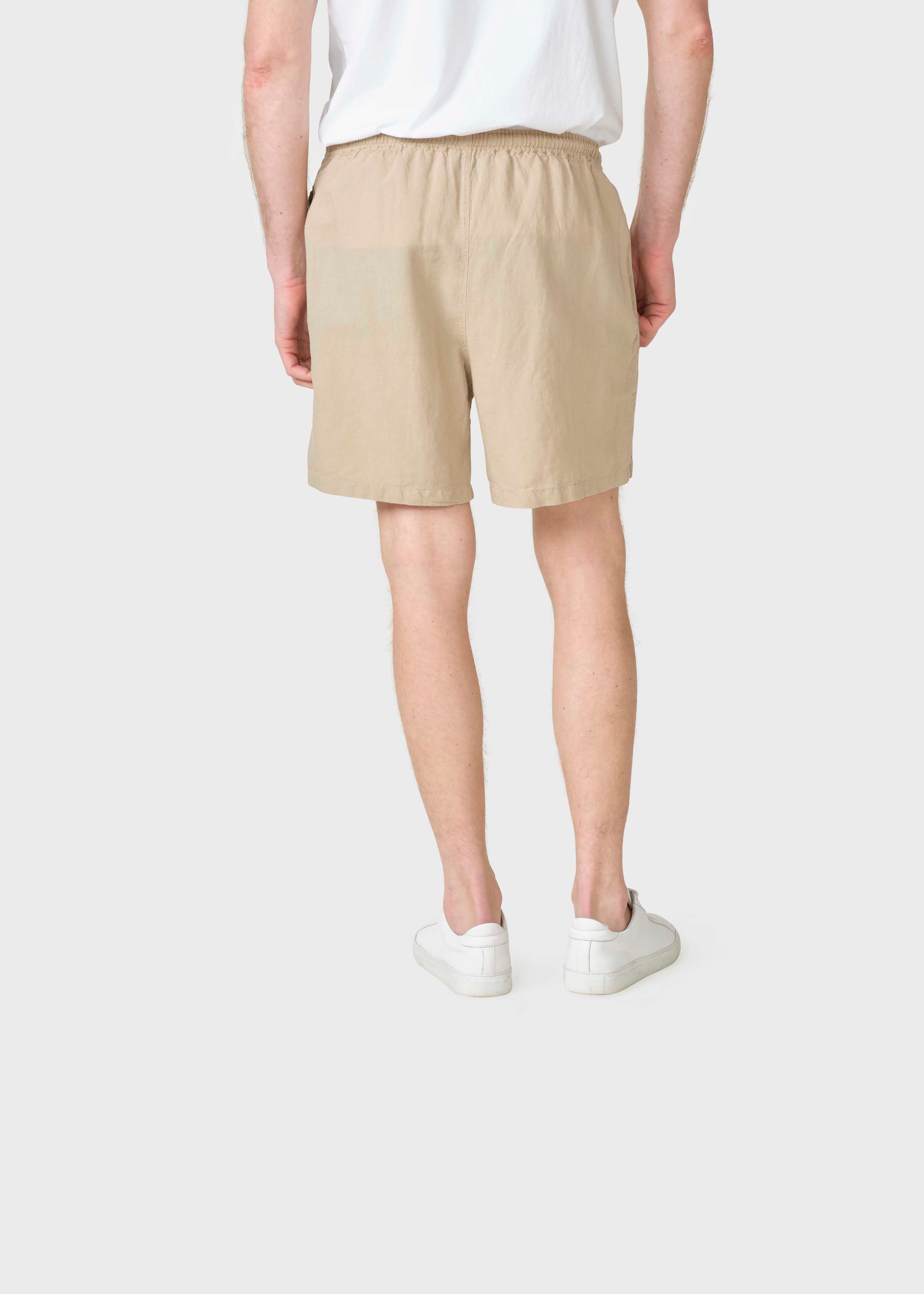 Bertram Sand linen shorts