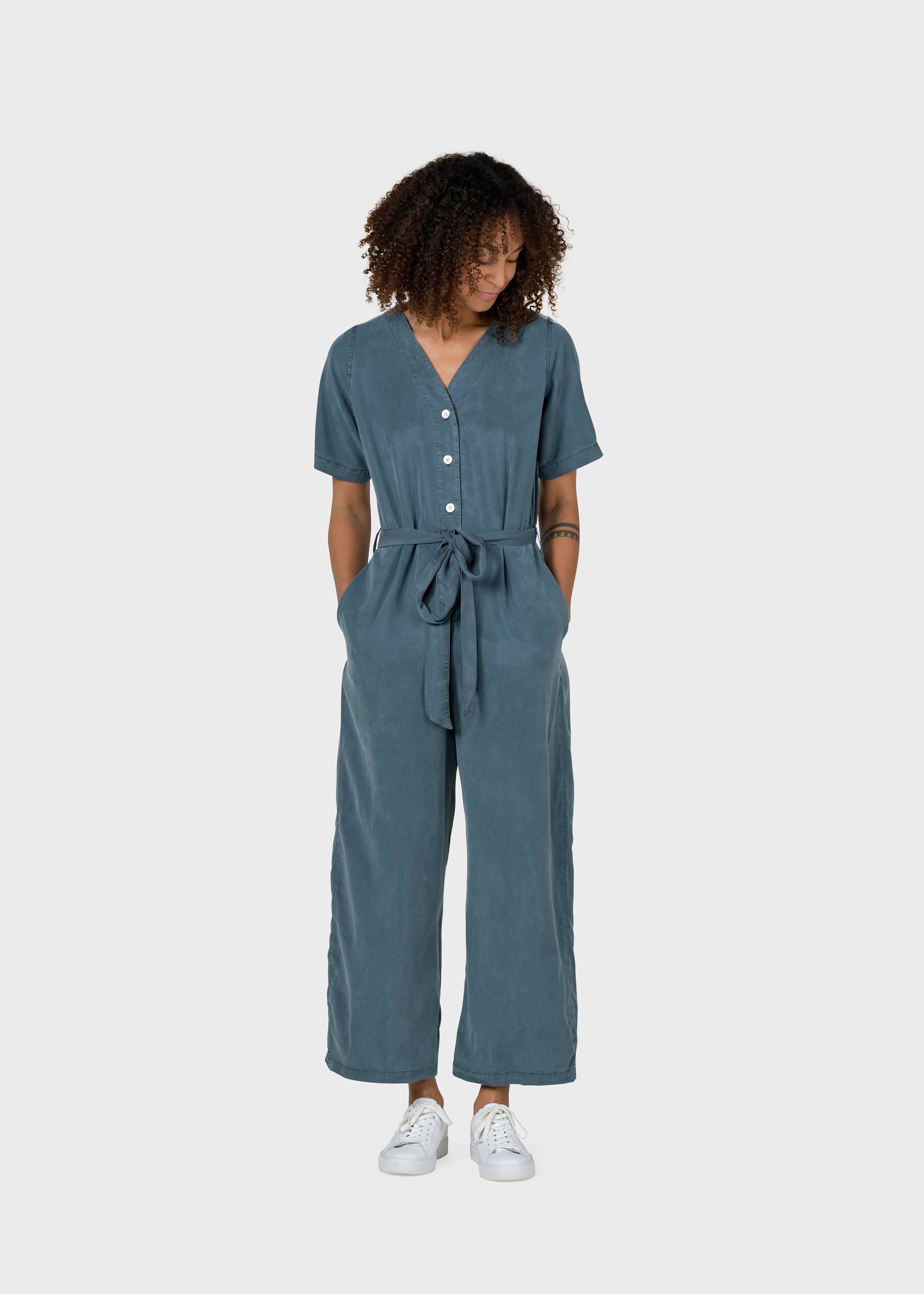 Leichter Damen-Jumpsuit Marna Grün