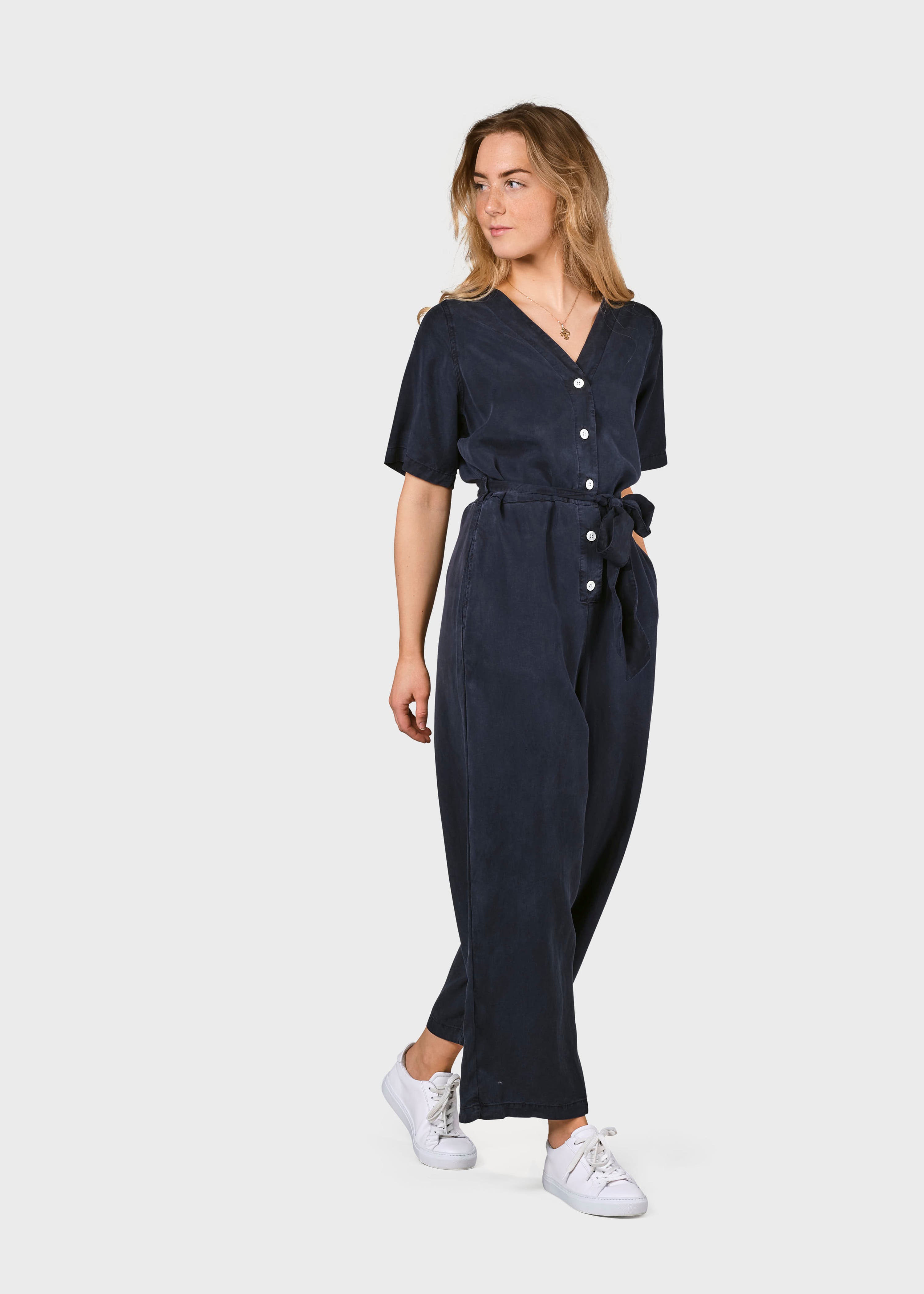 Women's light jumpsuit Marna Navy