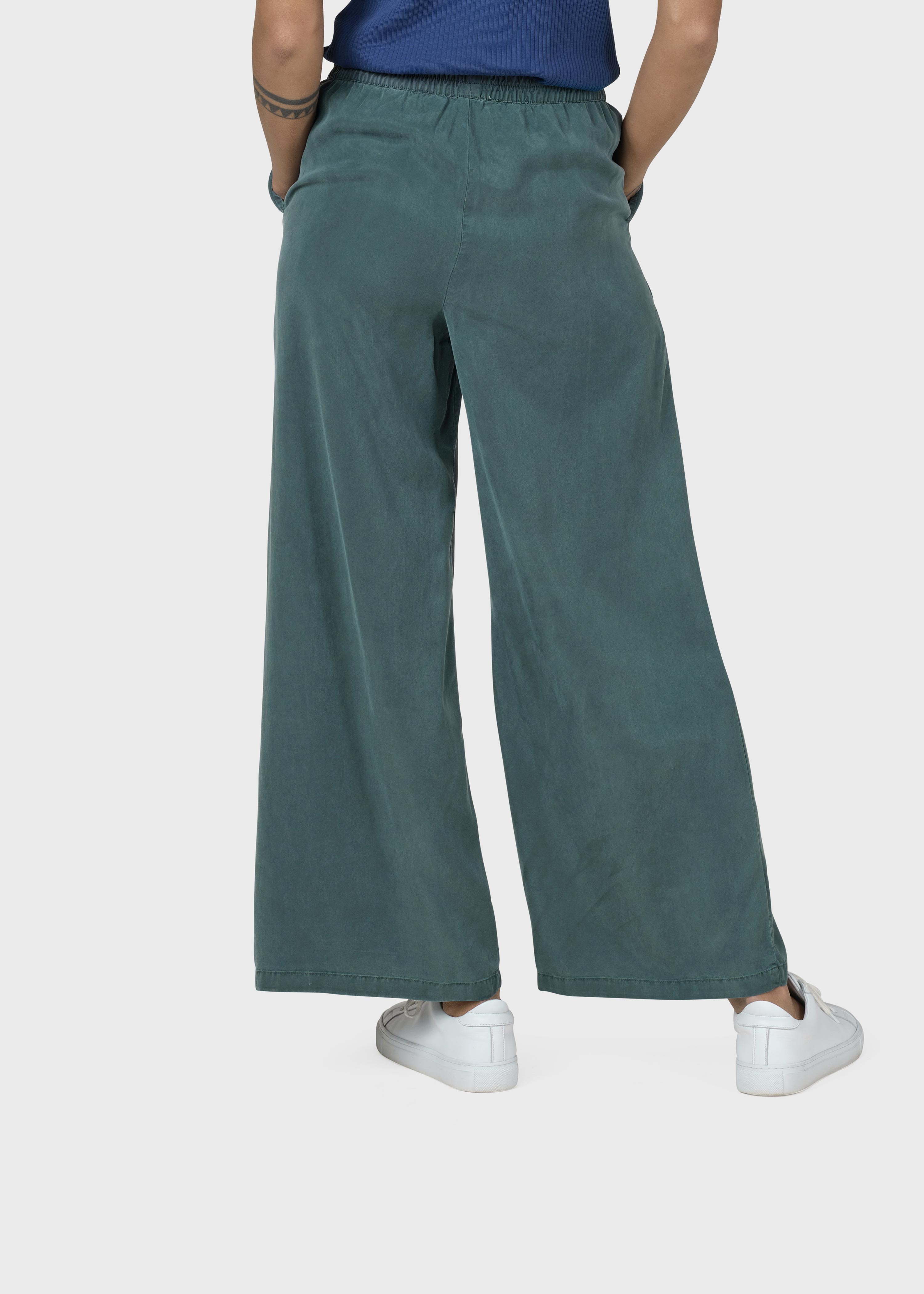 Loose Damenhose Kaja Moss Green