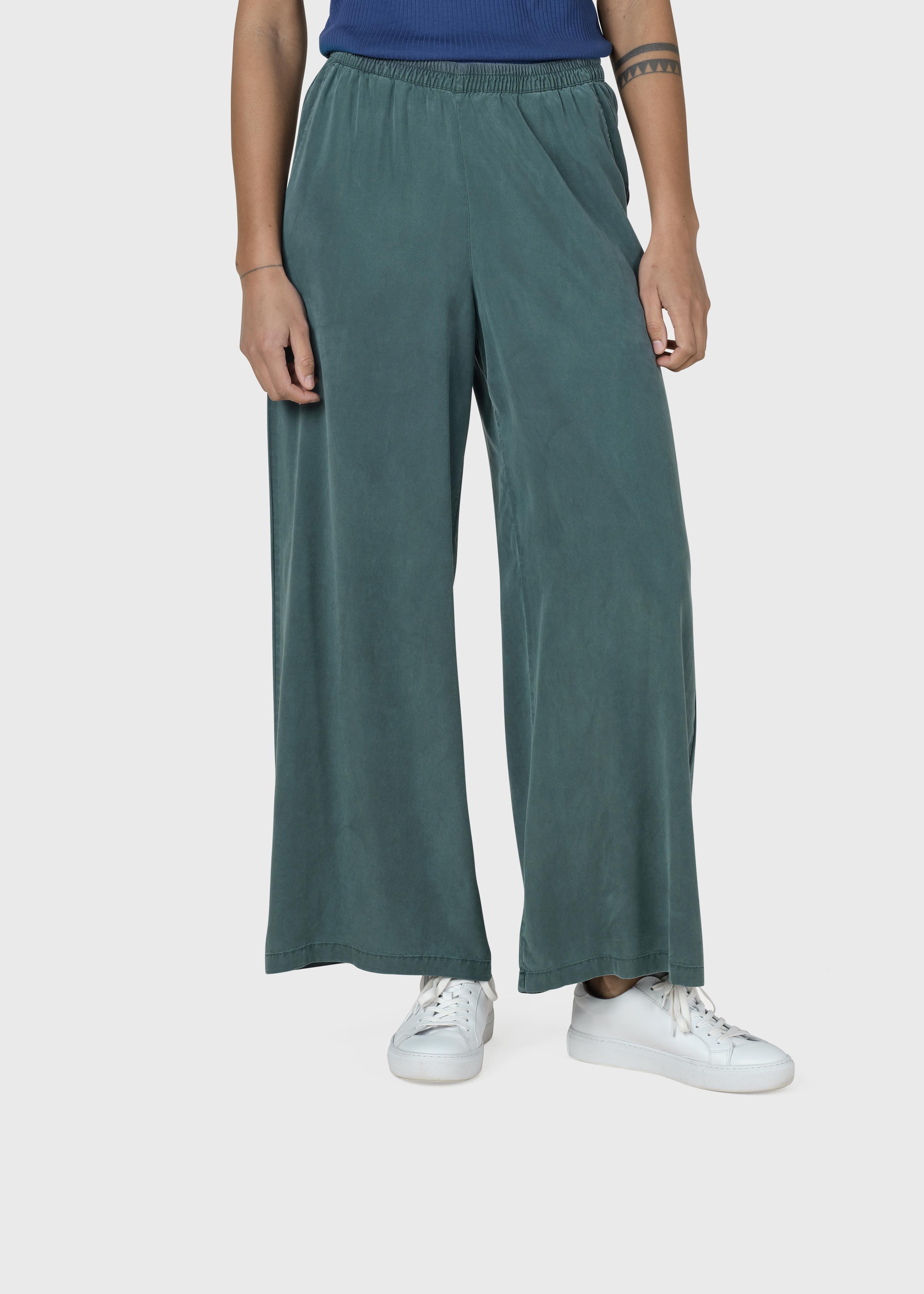 Loose Damenhose Kaja Moss Green