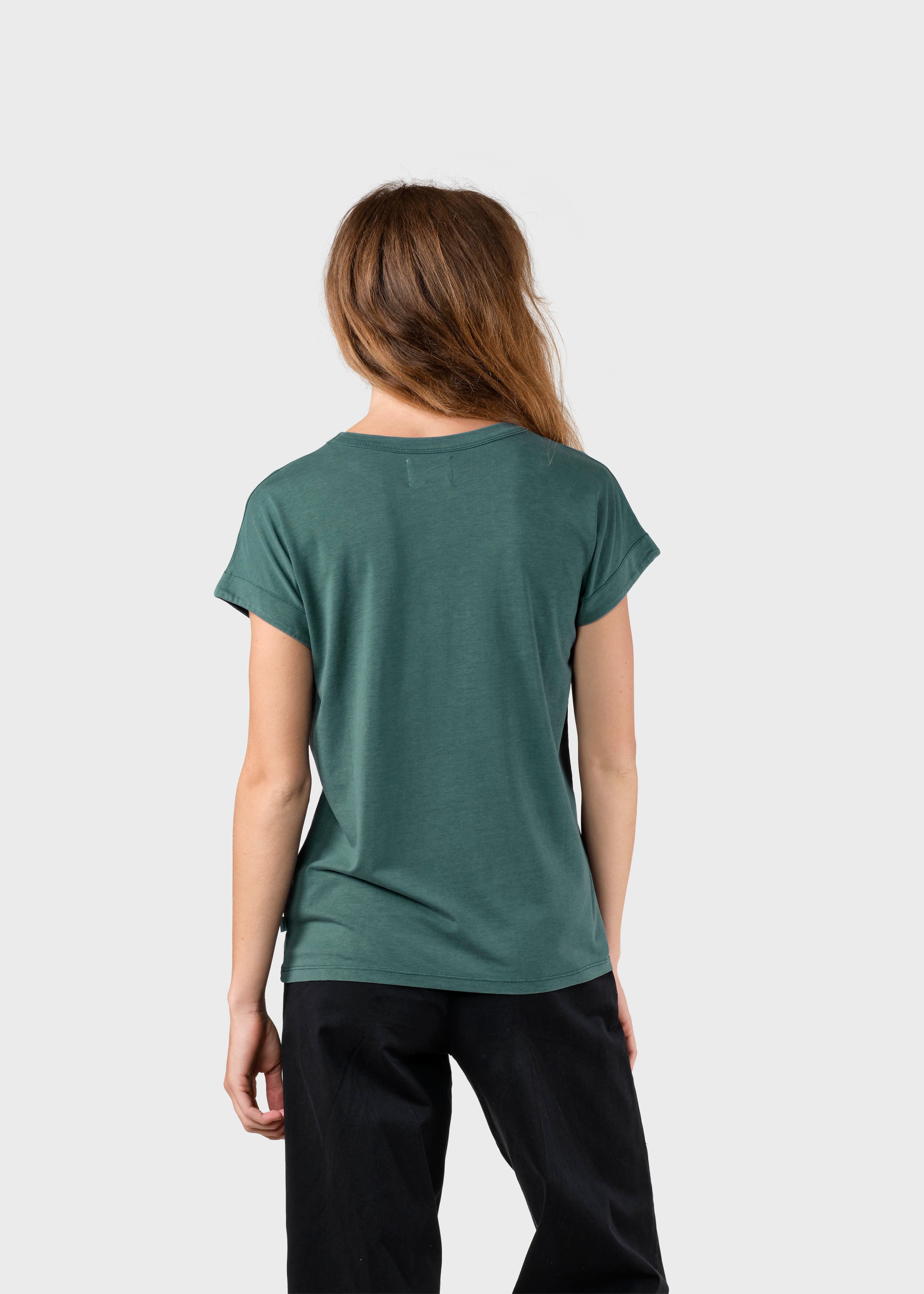 Damen T-Shirt Sigrid Moss Green