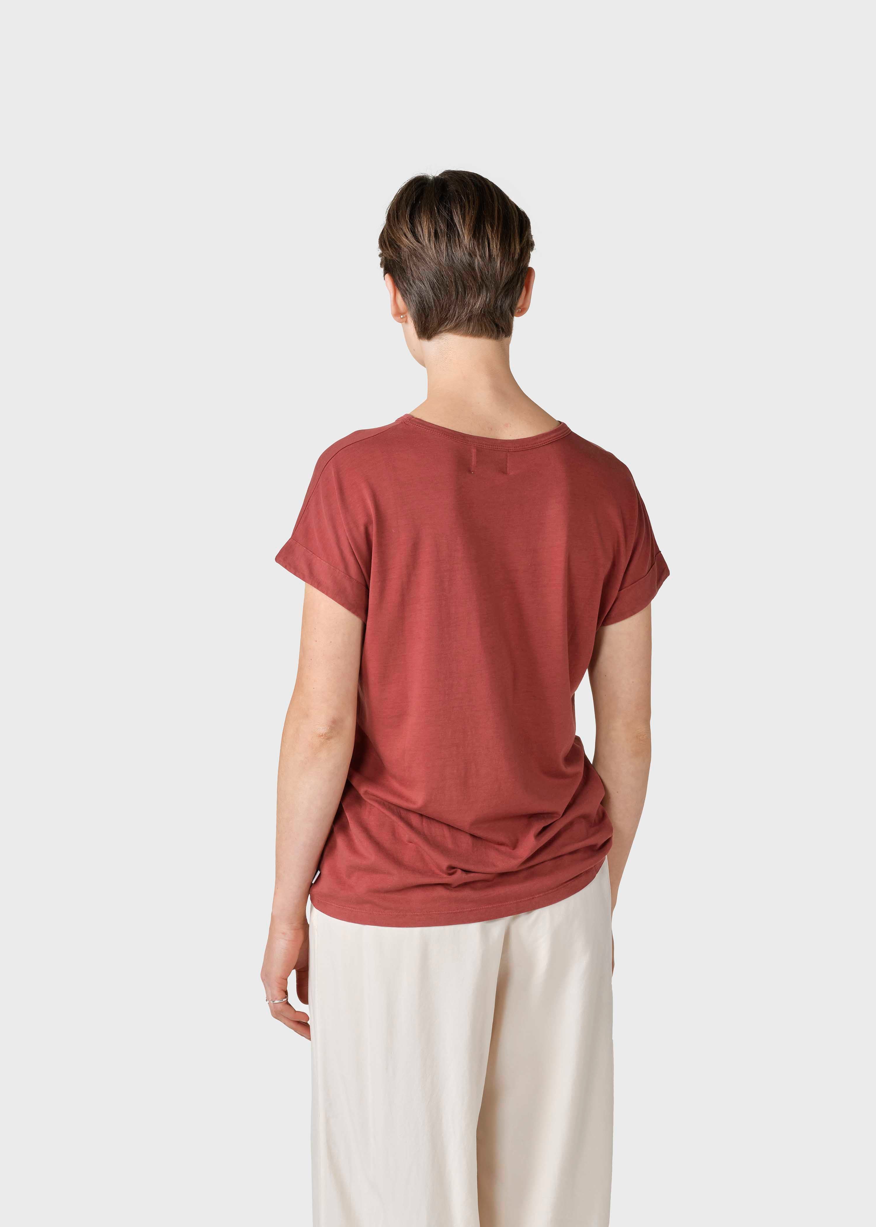 T-Shirt femme Sigrid Terracotta