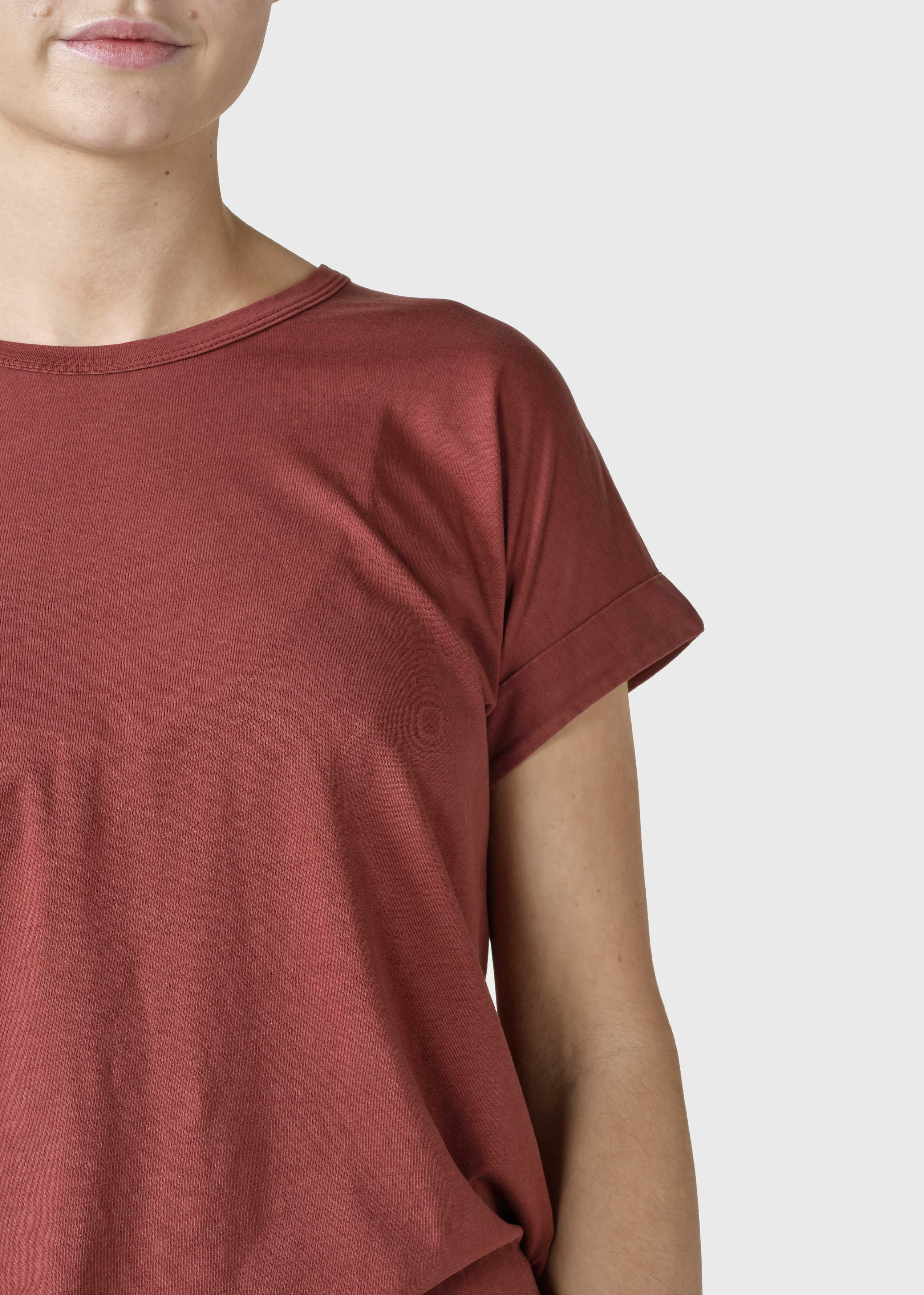 T-Shirt femme Sigrid Terracotta
