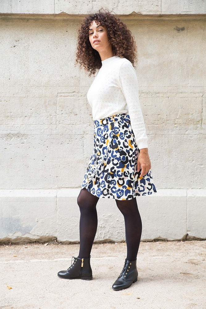 Jupe portefeuille Anais