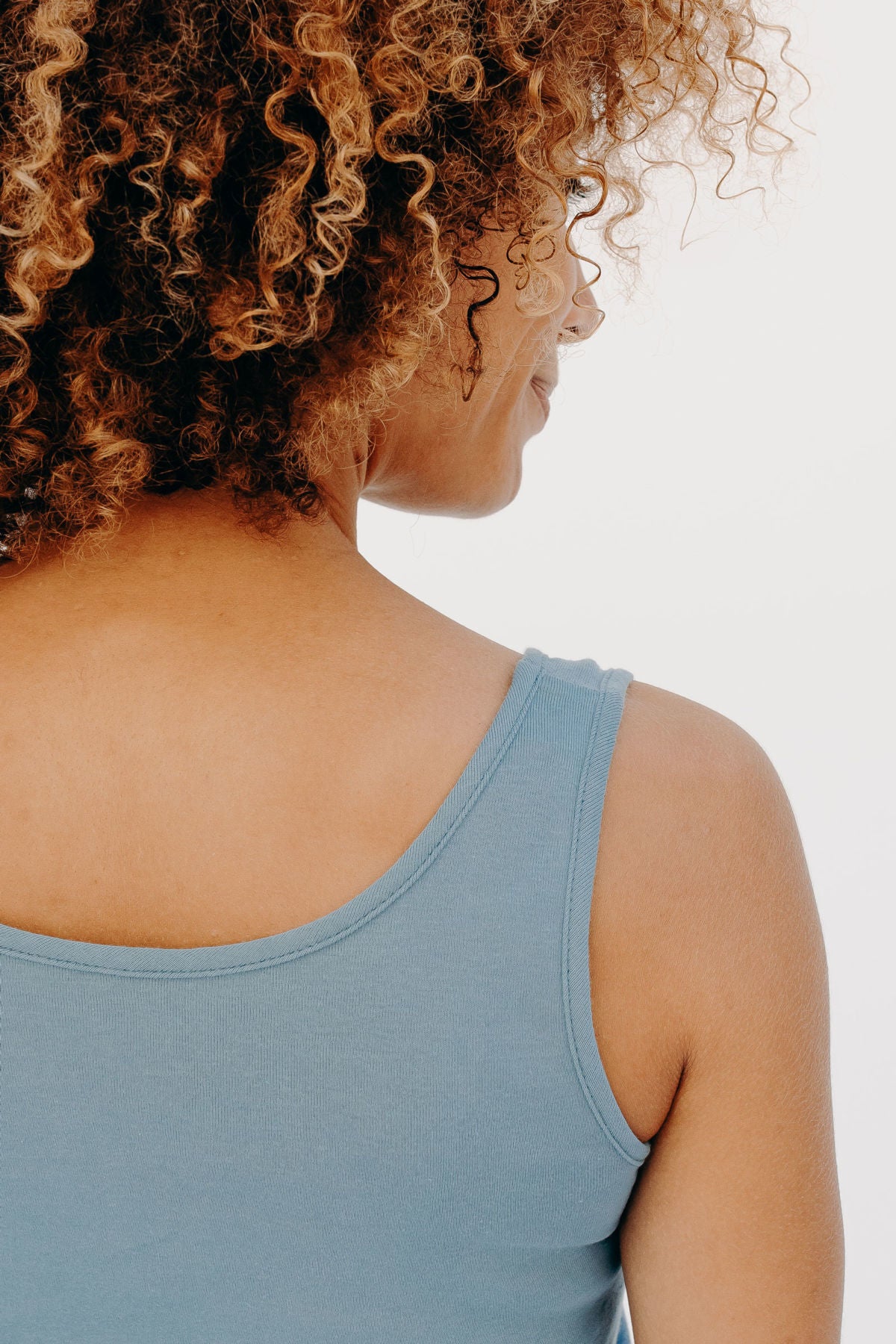 Débardeur Femme en coton bio Mme Toucan Bleu
