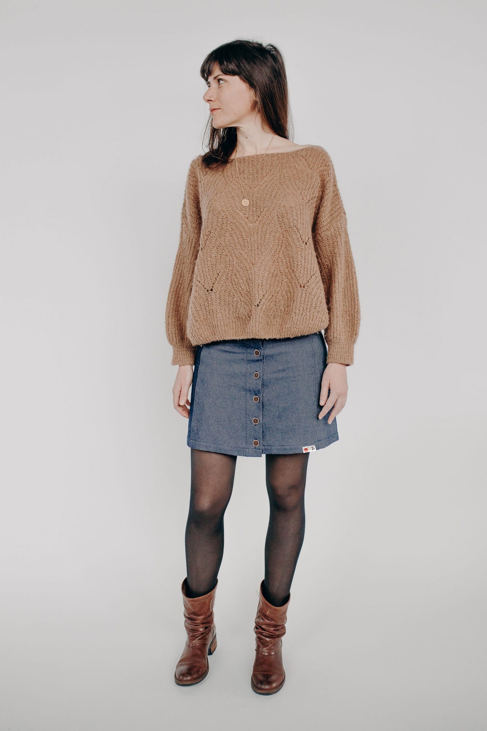 Jupe Madame Pie Denim