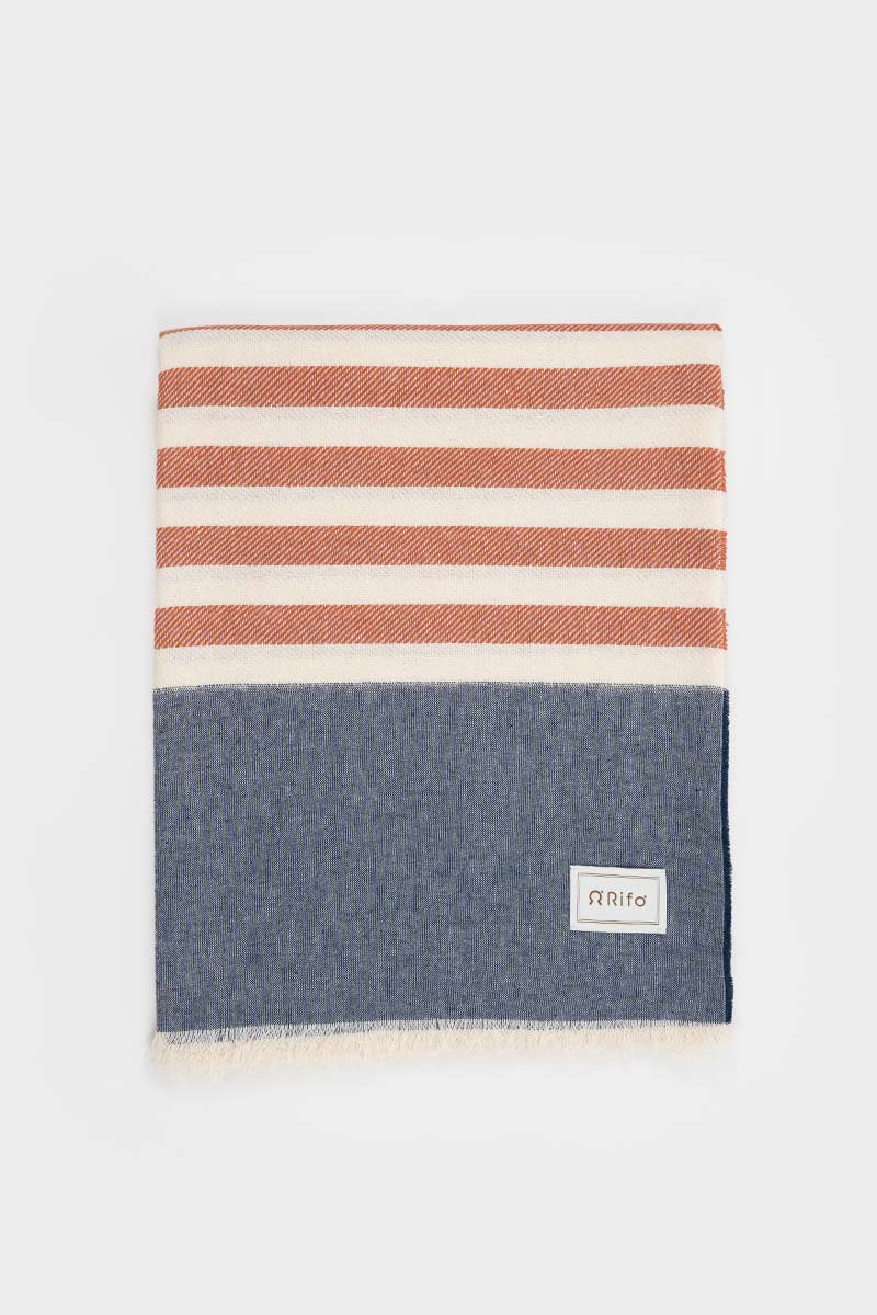 Aurora Red Beach Towel