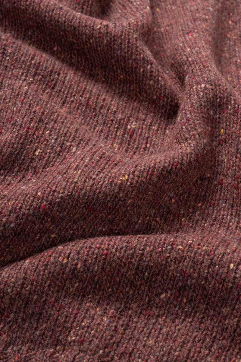 Cashmere Mottled Sweater Eloisa Rust
