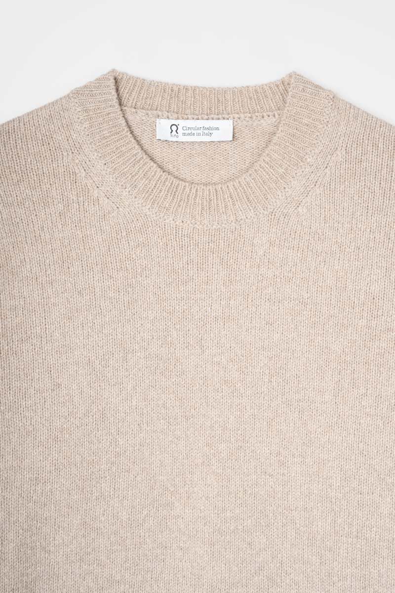 Pull en cachemire Edda beige