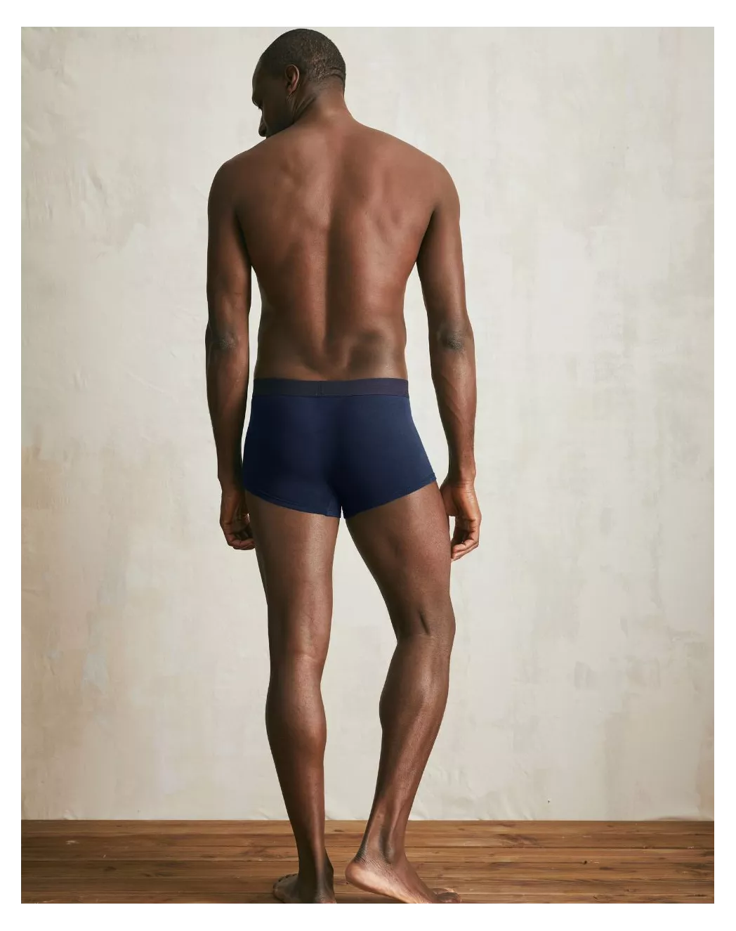 Gabin Navy Kurze Boxershorts