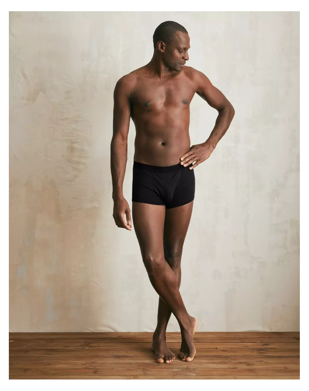 Boxer court Gabin Noir