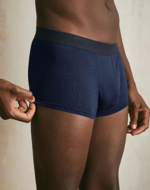 Gabin Navy Kurze Boxershorts