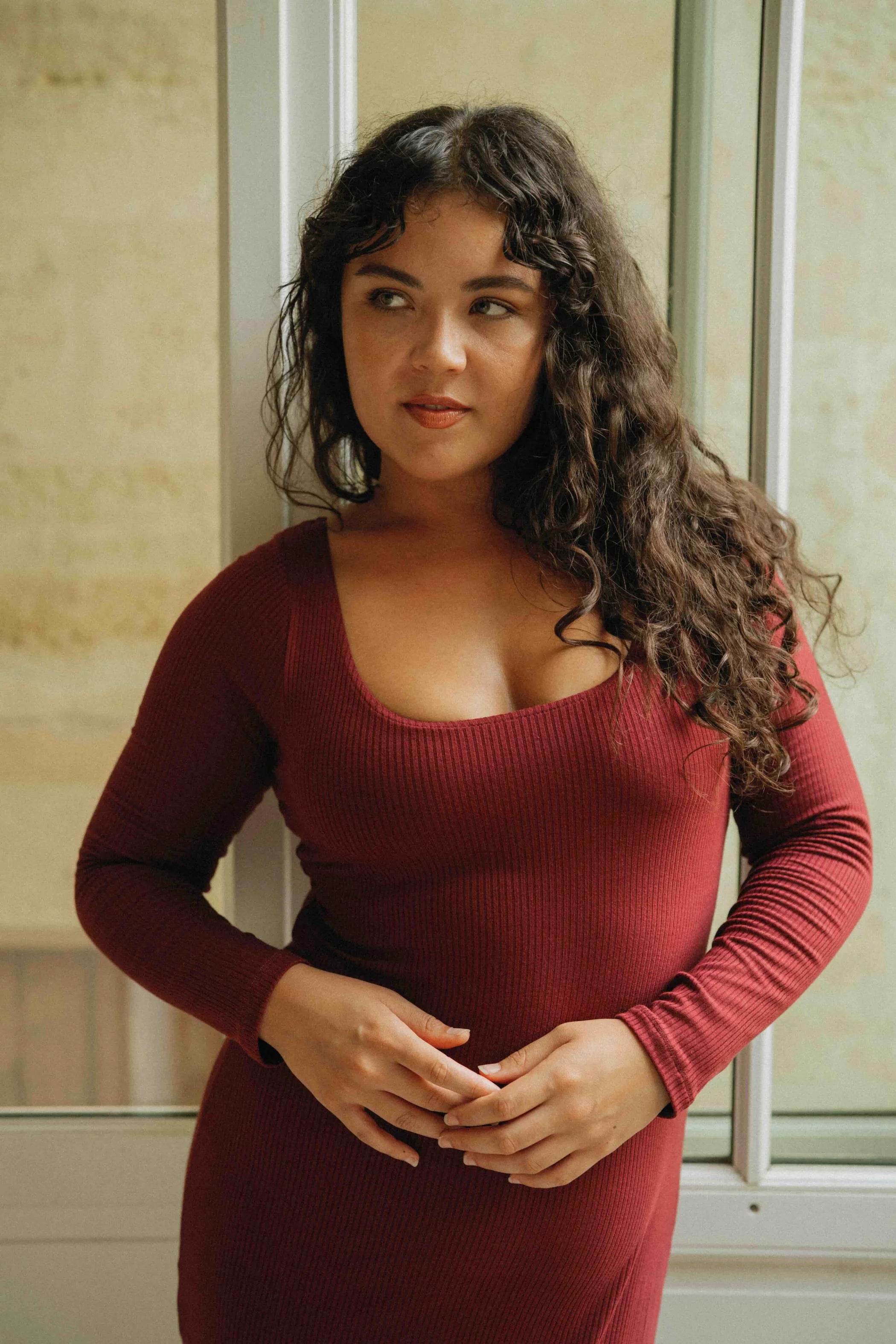 Langes Kleid Selene Pinot