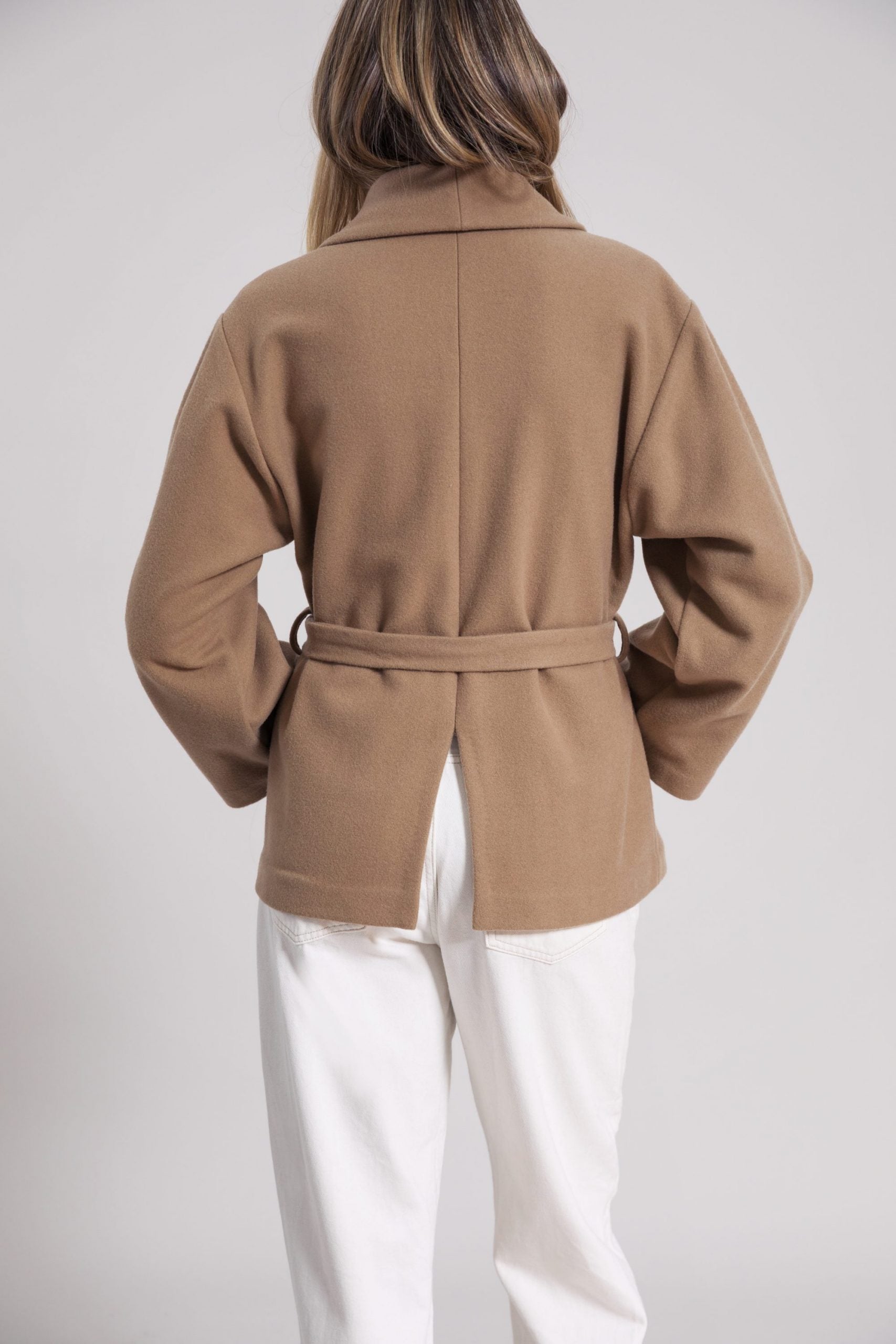 Manteau Femme kimono GINKO beige