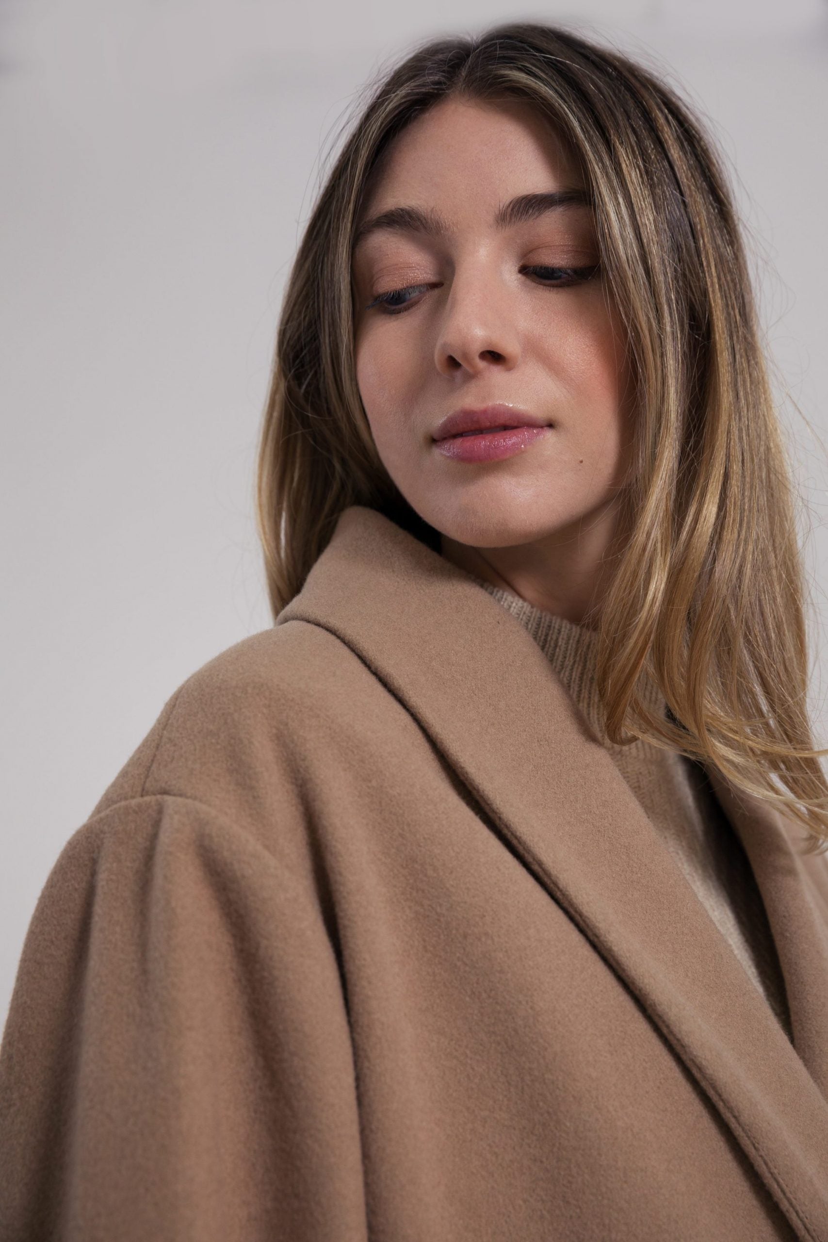 Manteau Femme kimono GINKO beige 