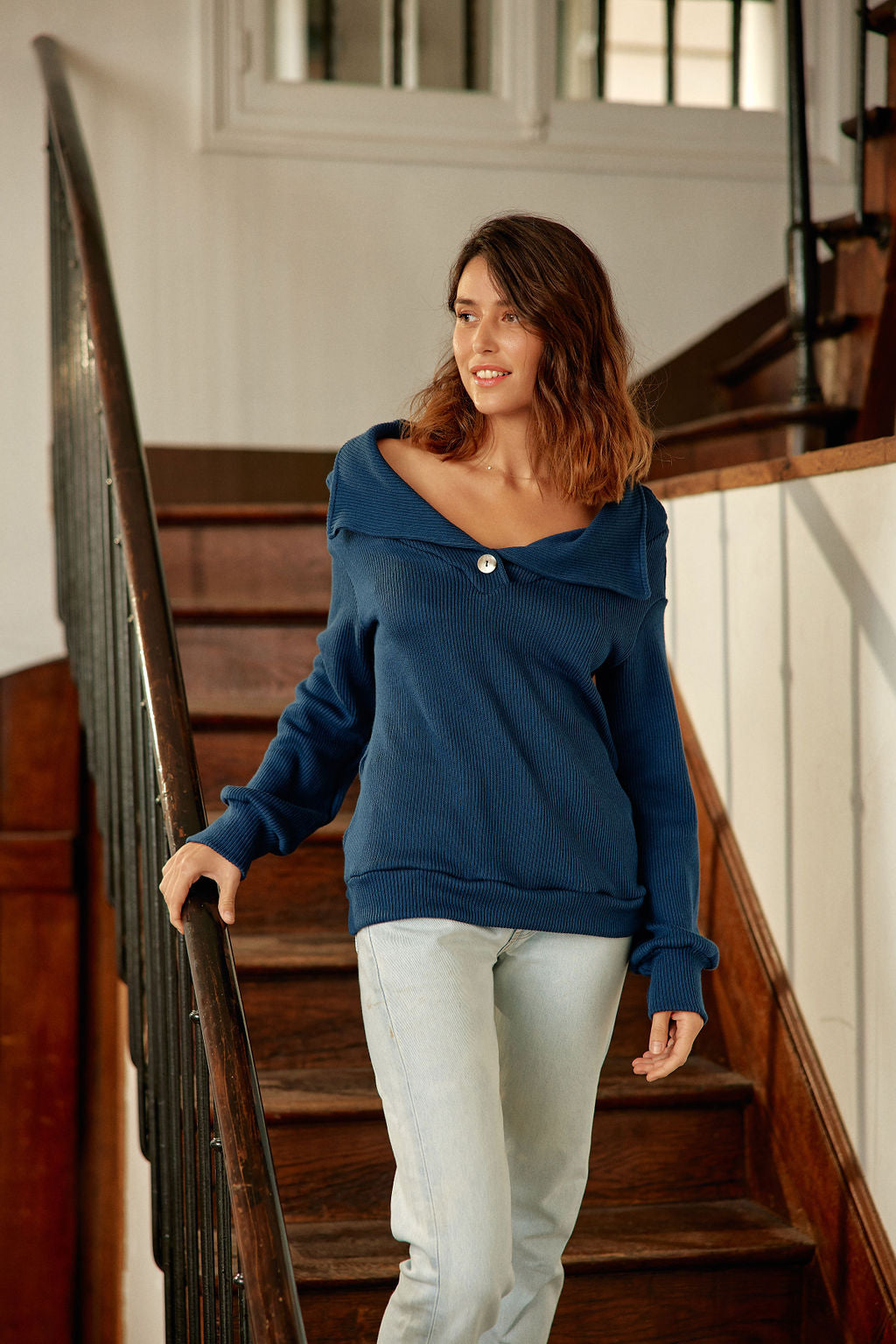 Damen Pullover Denise Navy