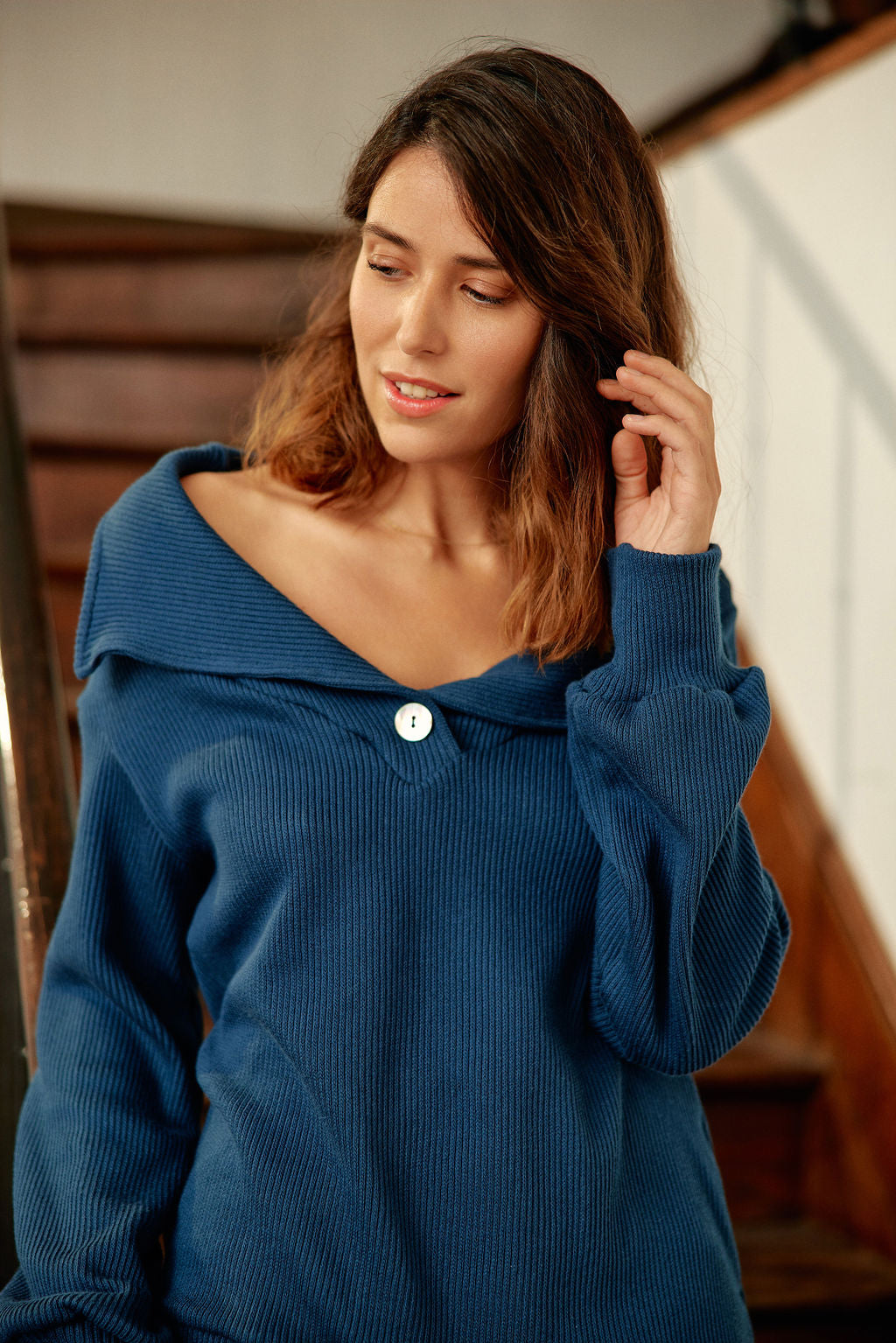 Damen Pullover Denise Navy