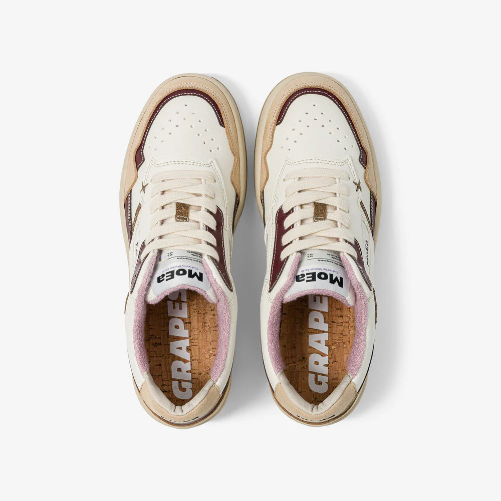 Sneakers Grapes White Natural