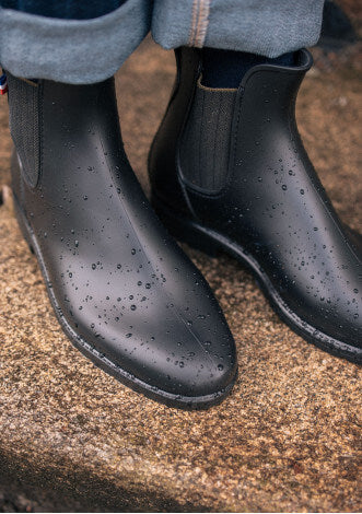 Boots de pluie Montpluie Noires Jacquard kaki