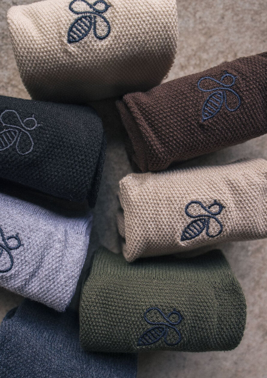 Semainier Chaussettes hommes coton bio