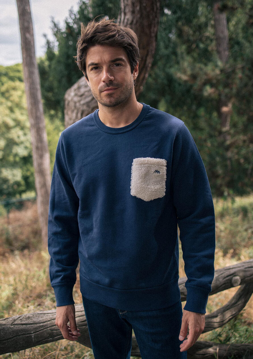 Sweat homme Atlas en coton bio