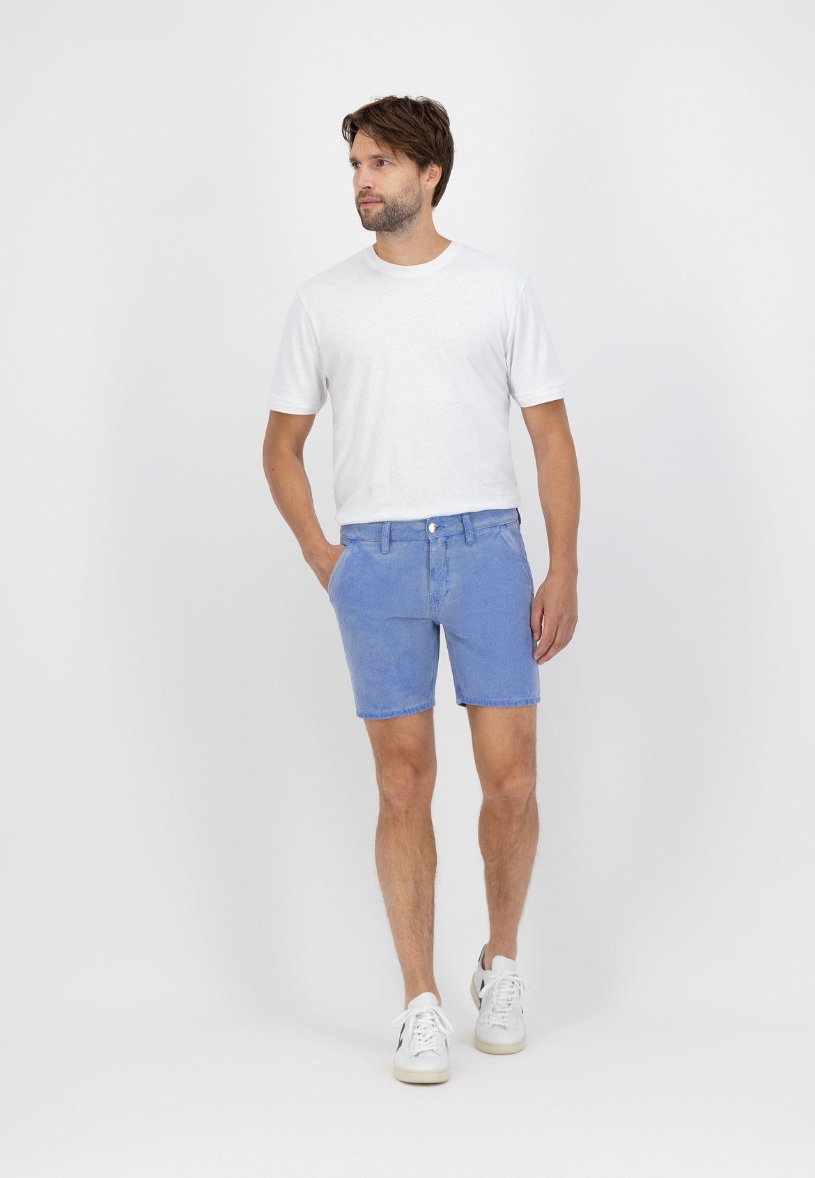 Short en jean recyclé et bio