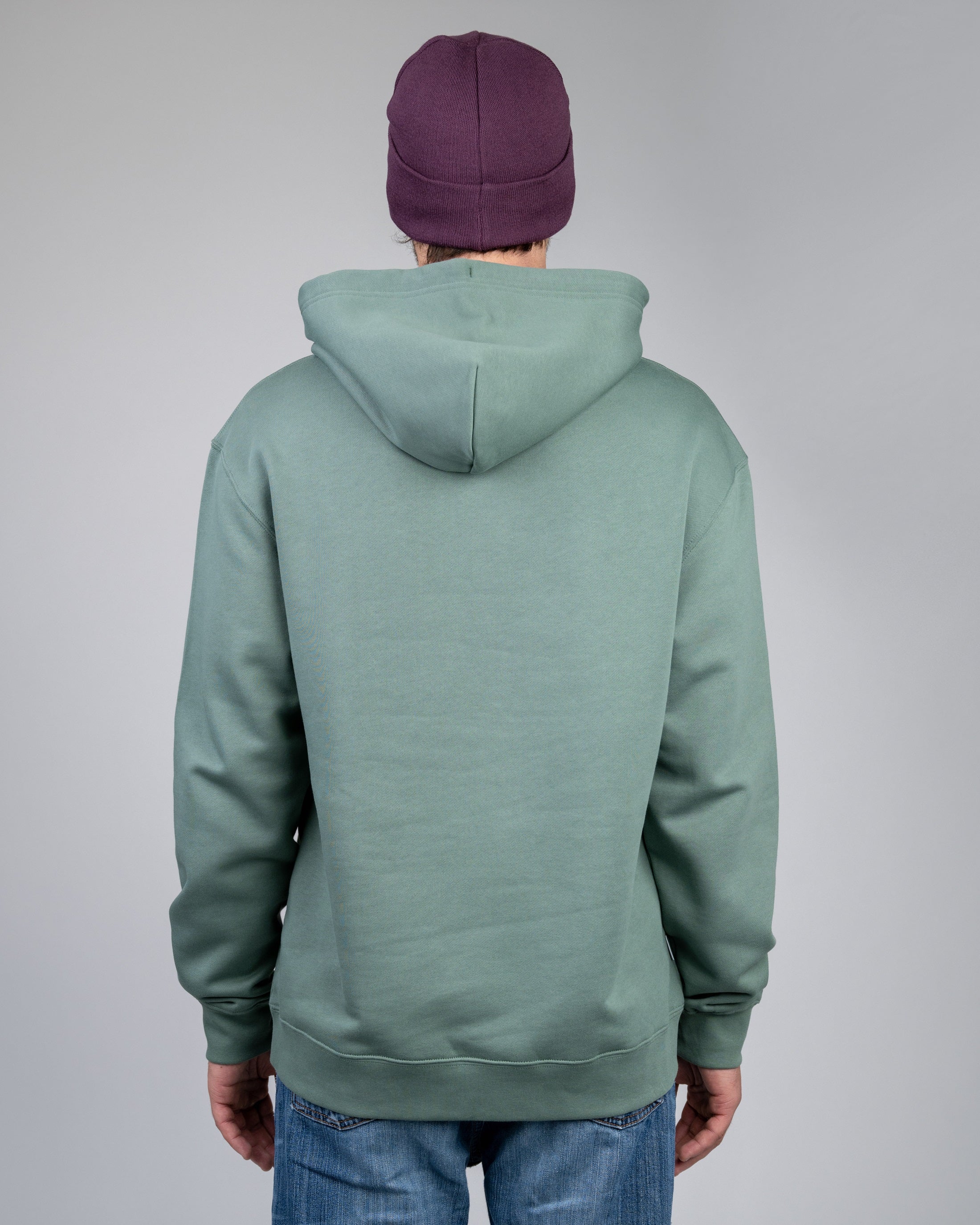 Hoodie unisexe en coton bio Relaxed Sage